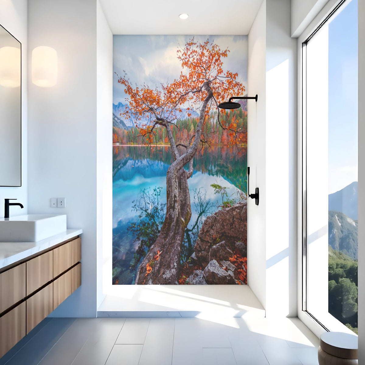 Duschrückwand nach maß