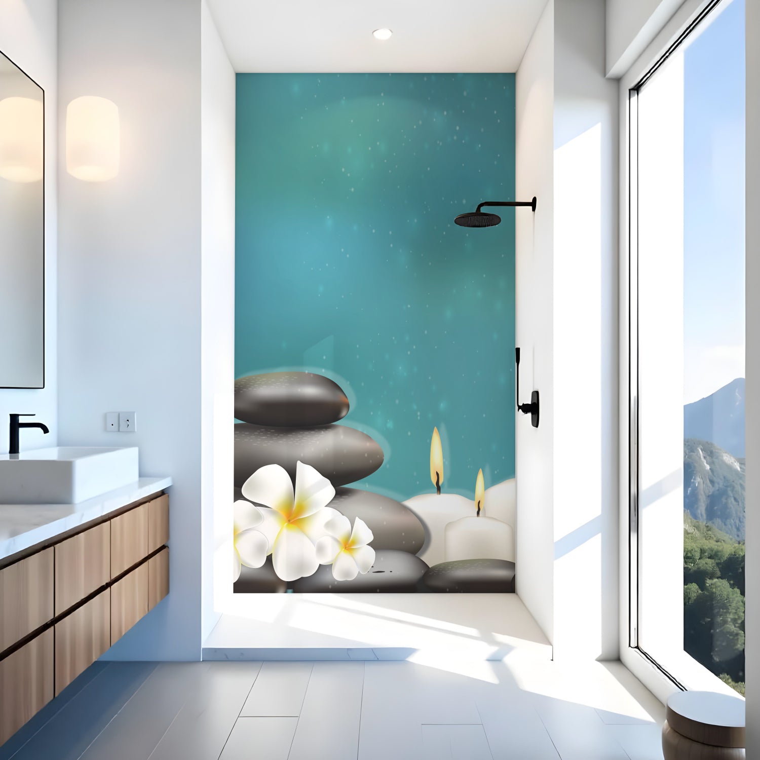 Duschrückwand nach maß