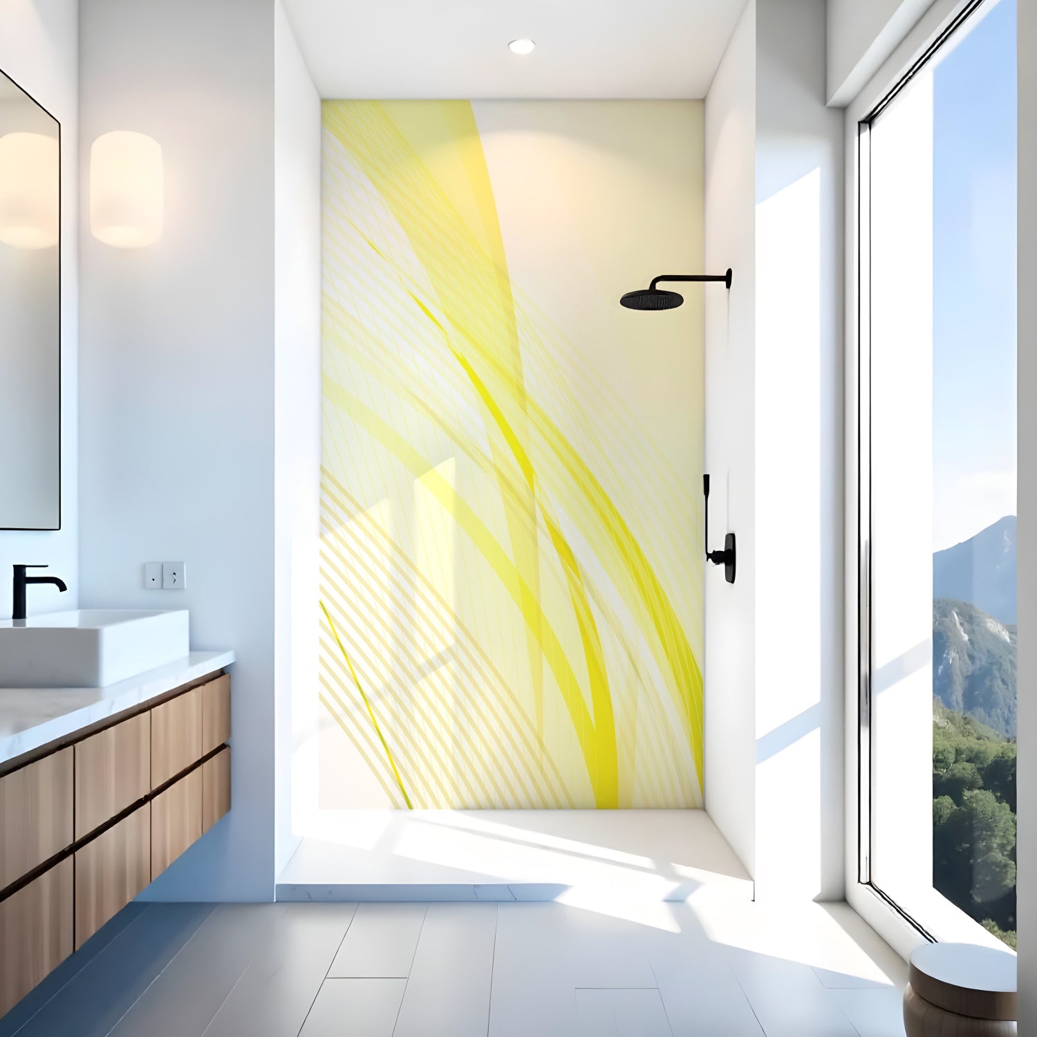 Duschrückwand nach maß