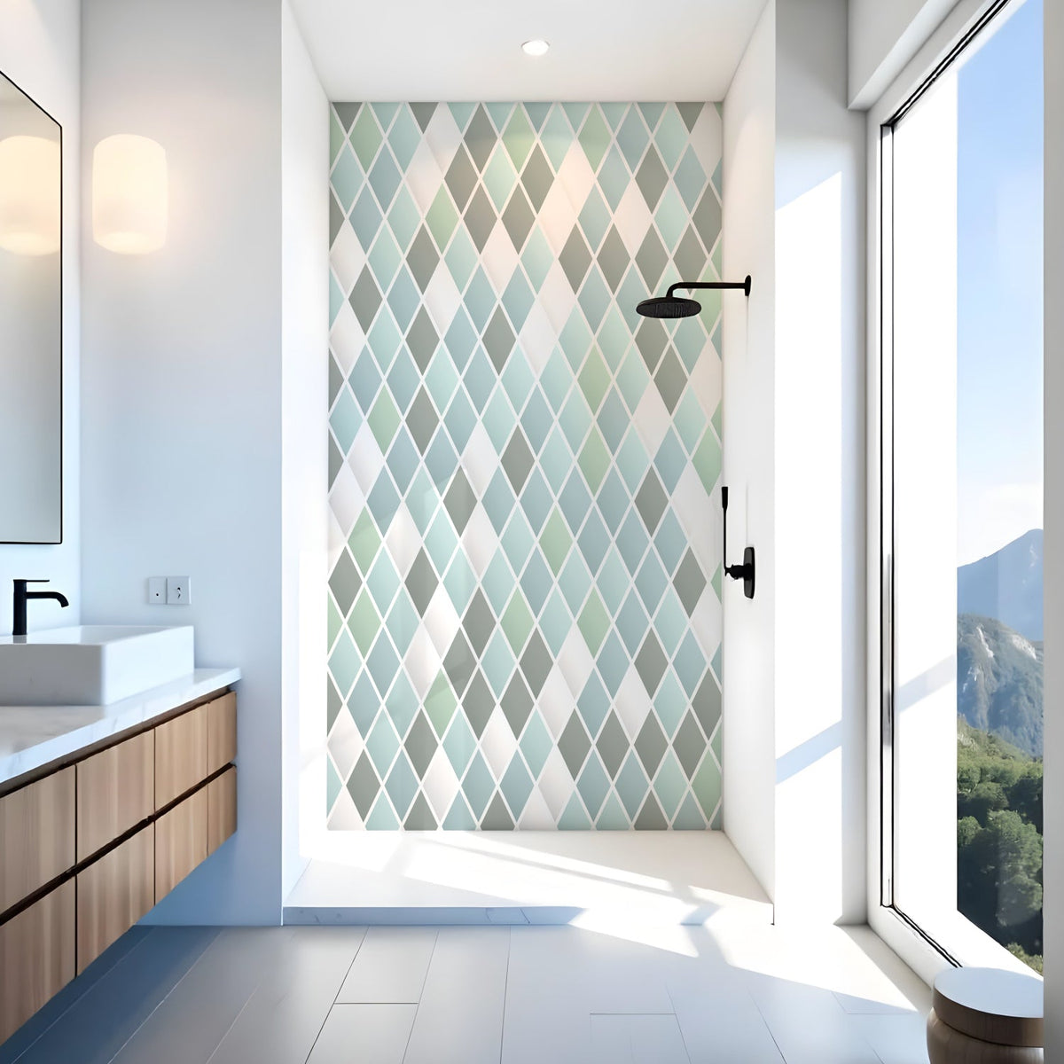 Duschrückwand nach maß