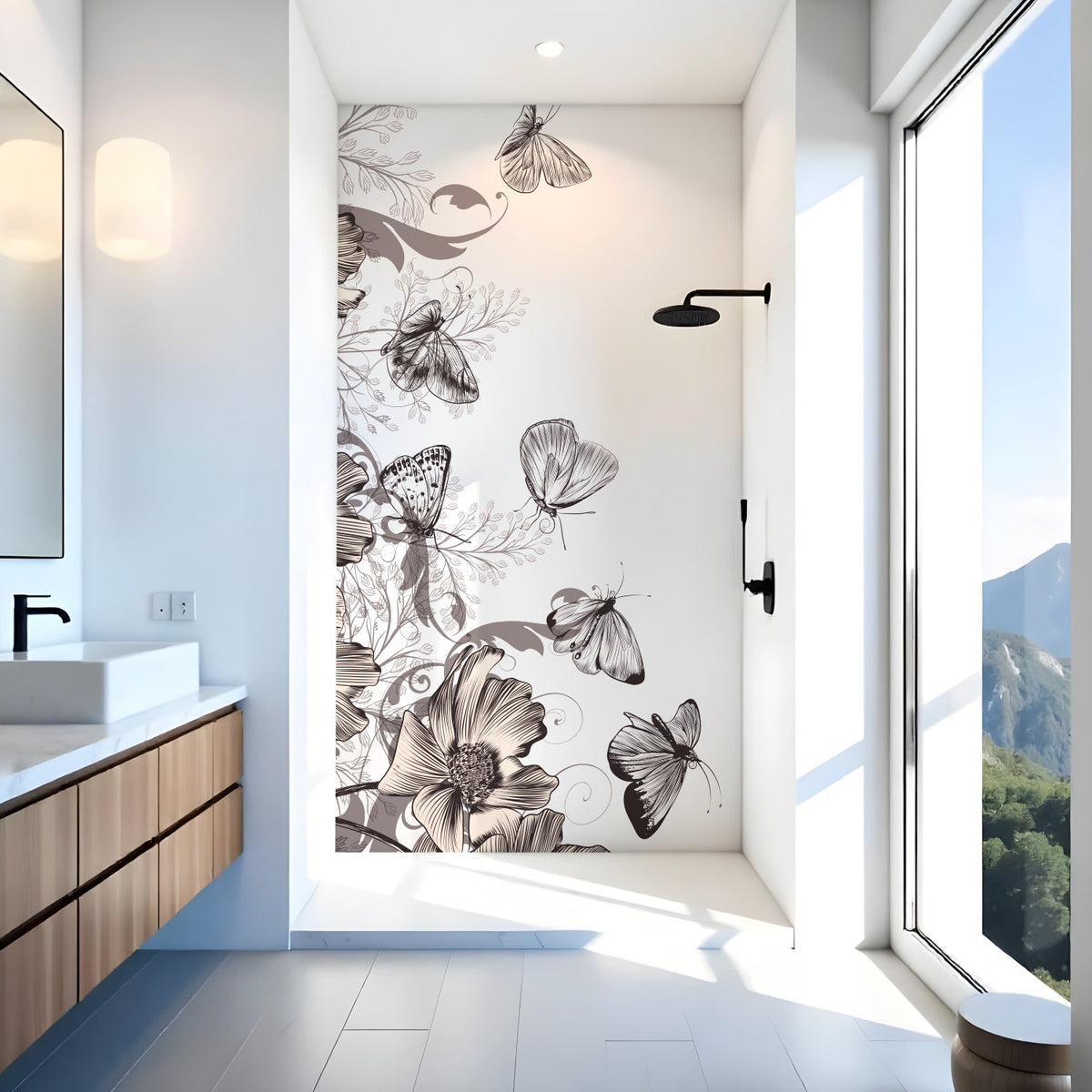 Duschrückwand nach maß