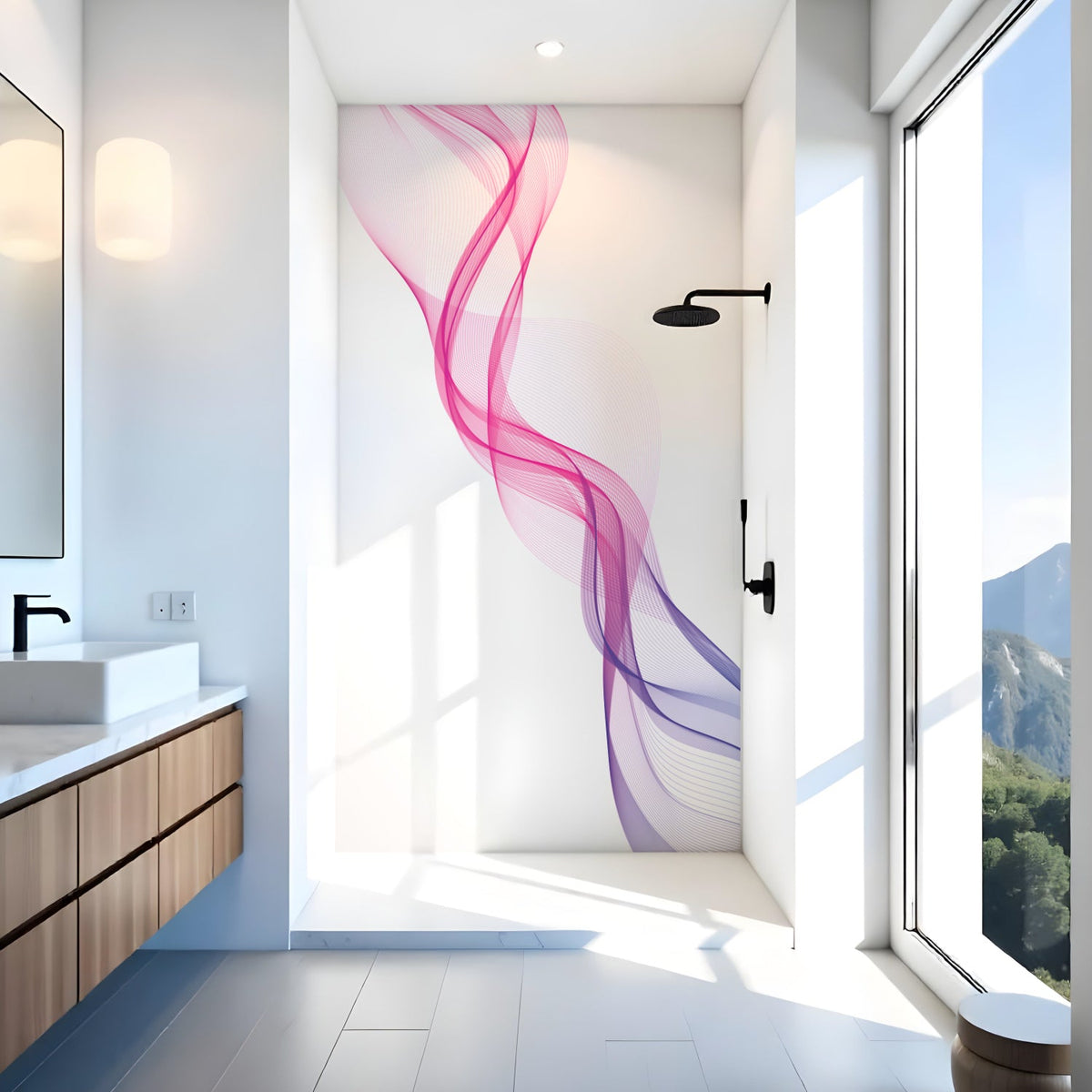 Duschrückwand nach maß