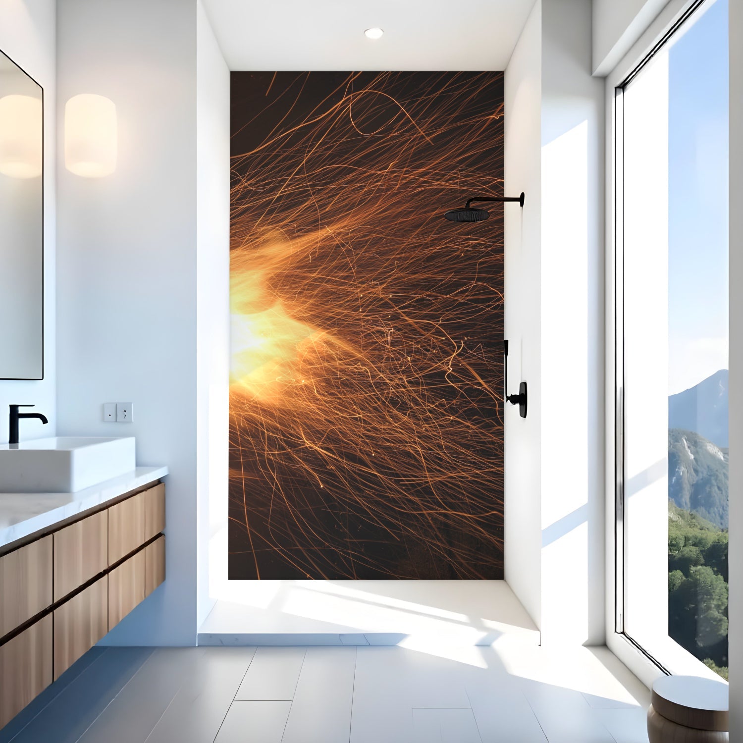 Duschrückwand nach maß