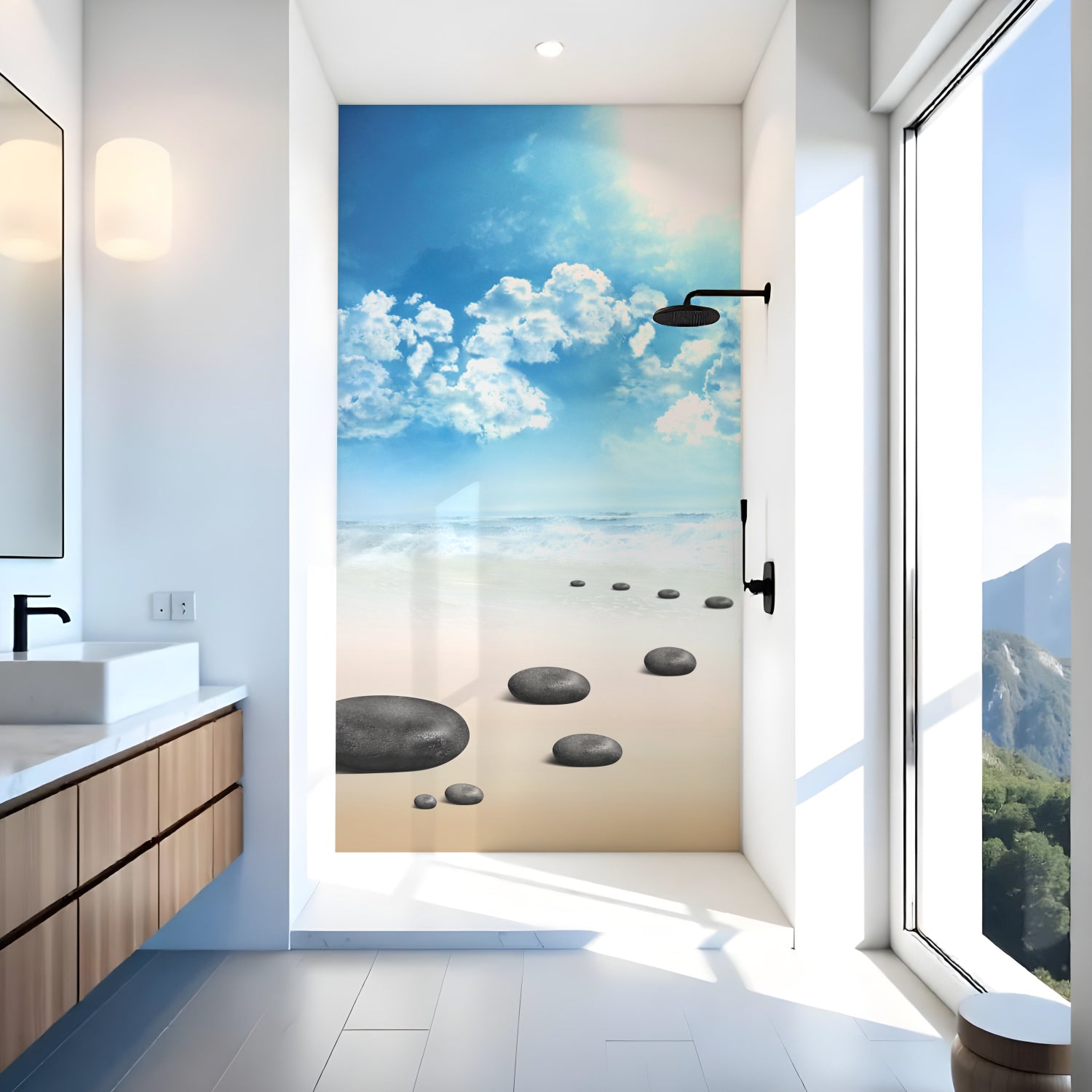 Duschrückwand nach maß