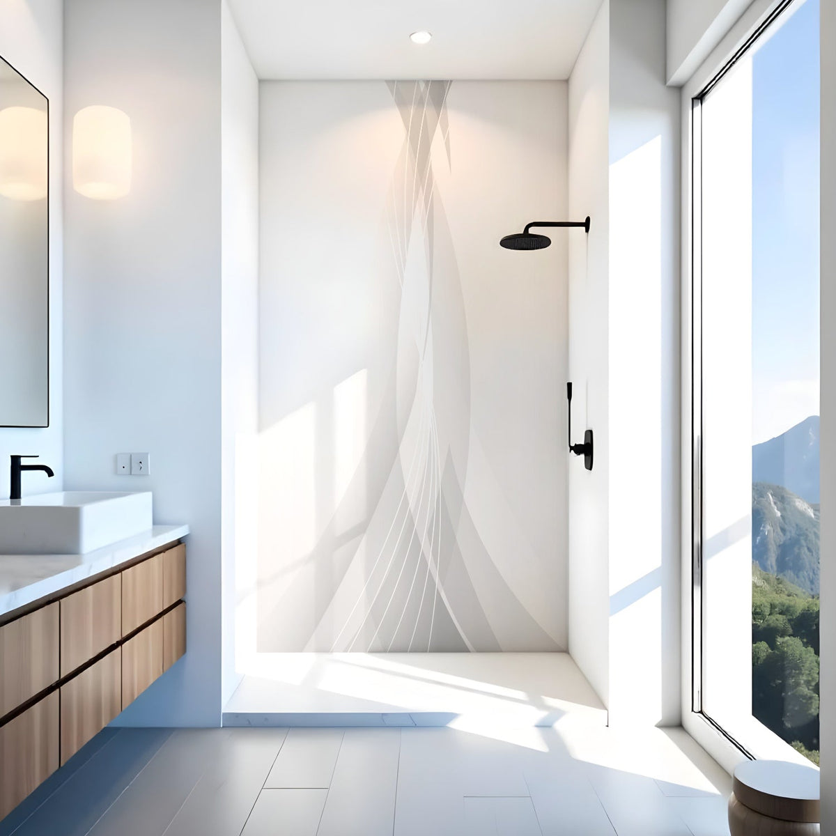 Duschrückwand nach maß