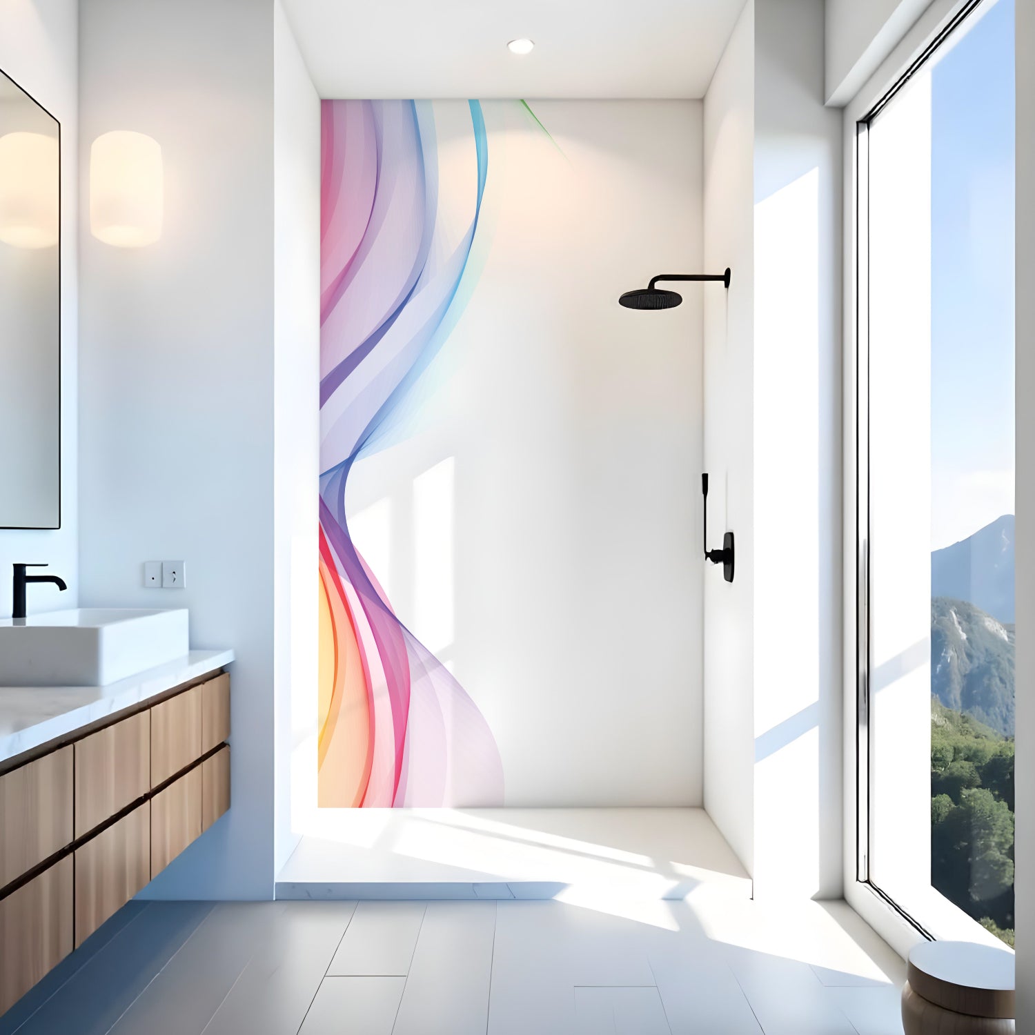 Duschrückwand nach maß