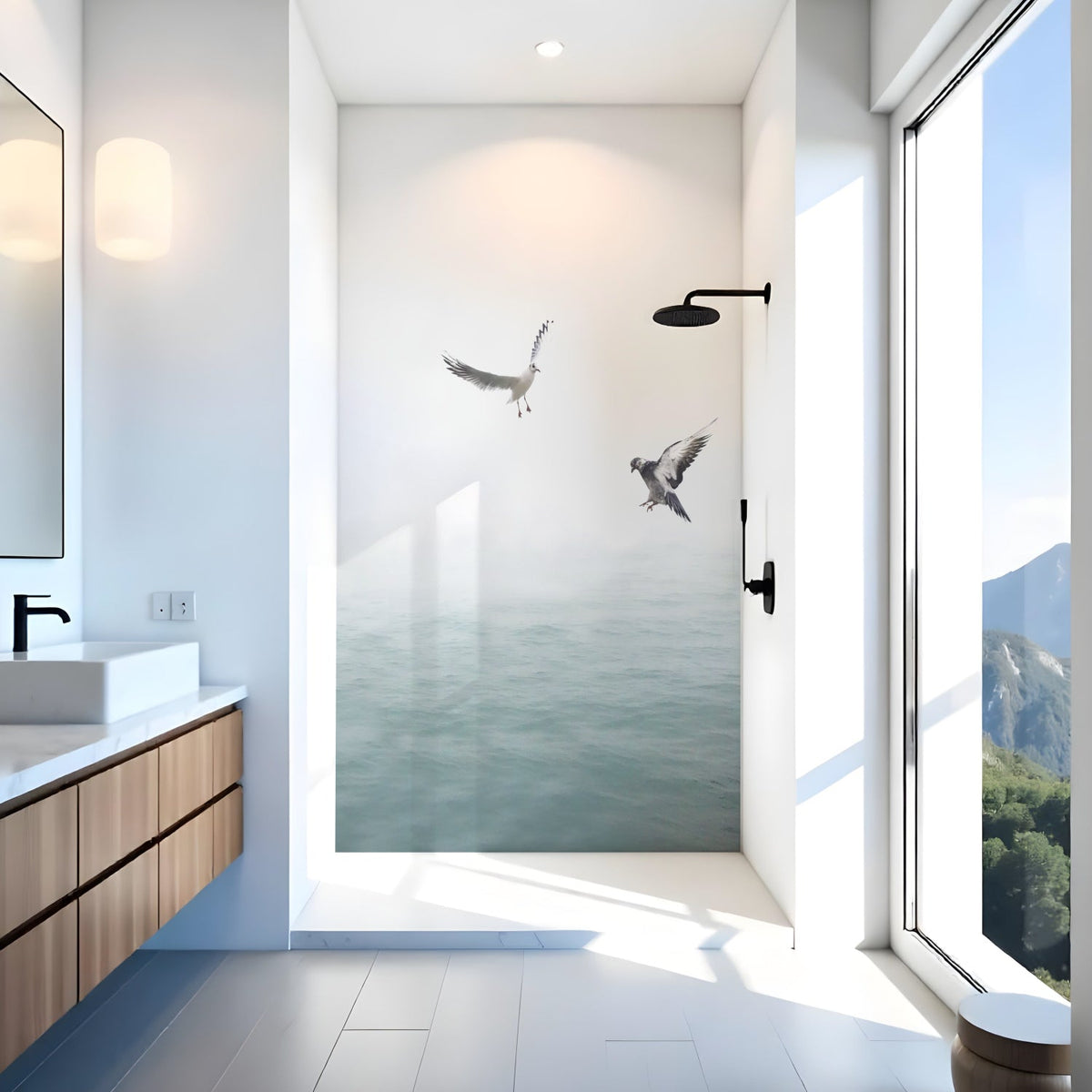 Duschrückwand nach maß