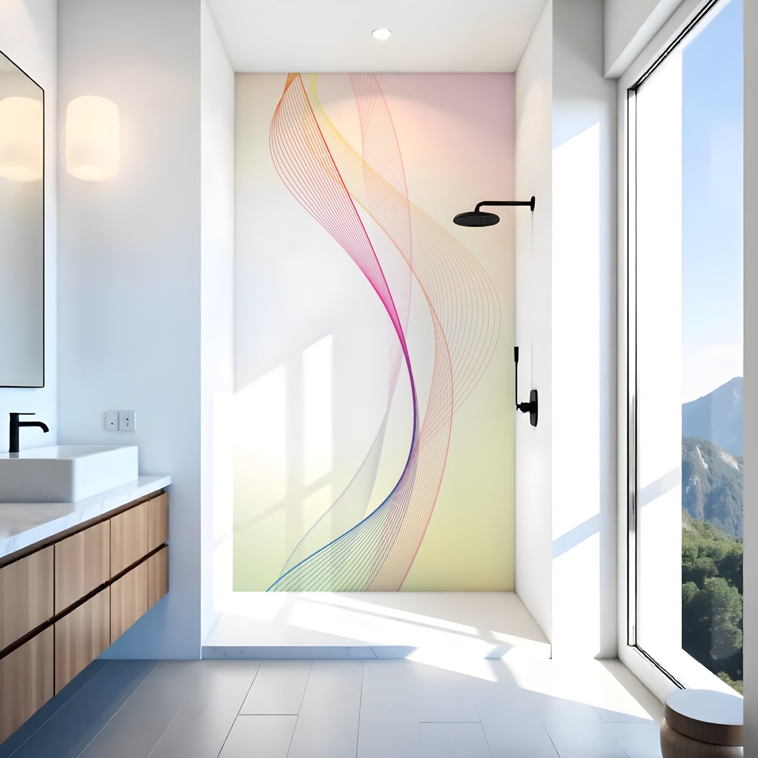 Duschrückwand nach maß