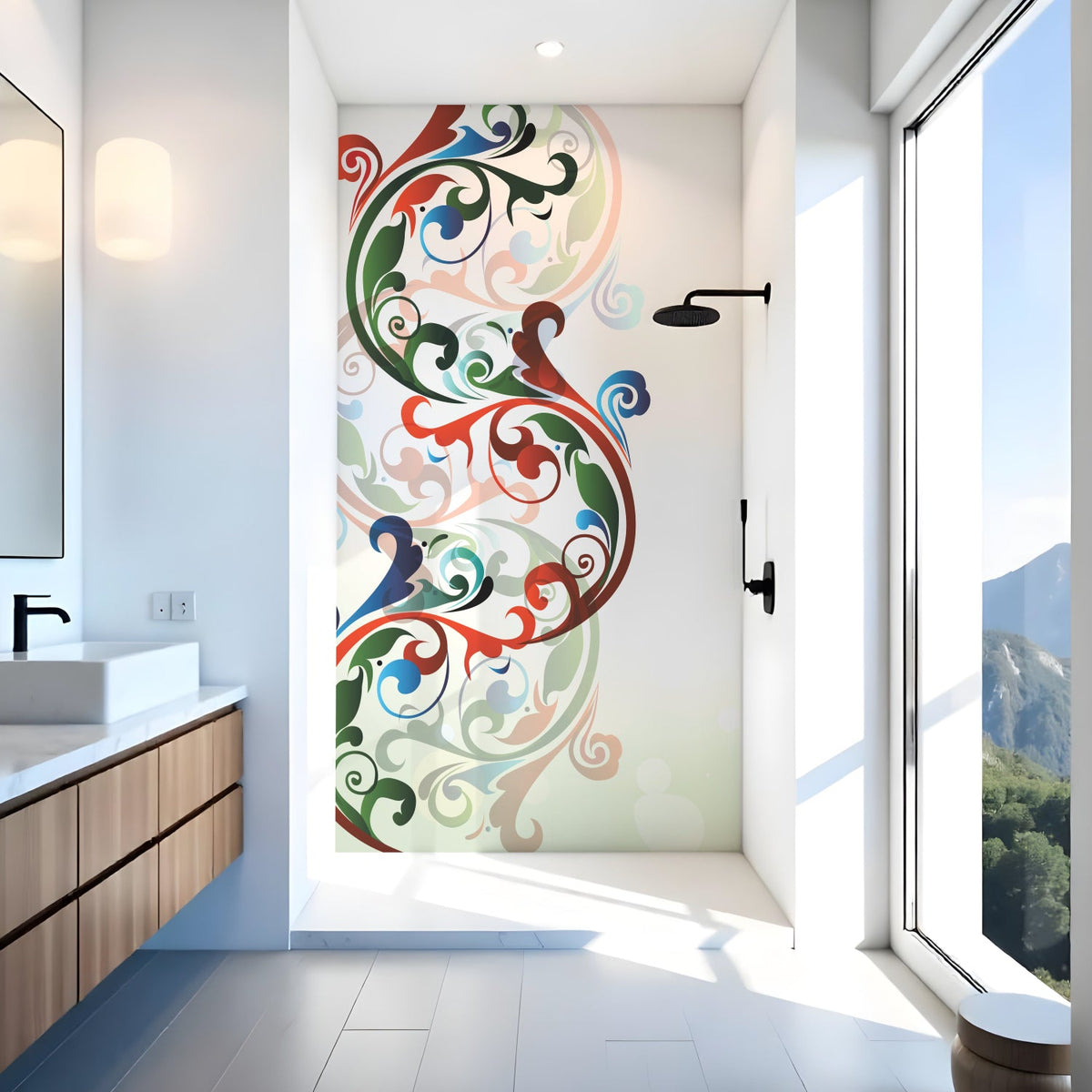 Duschrückwand nach maß