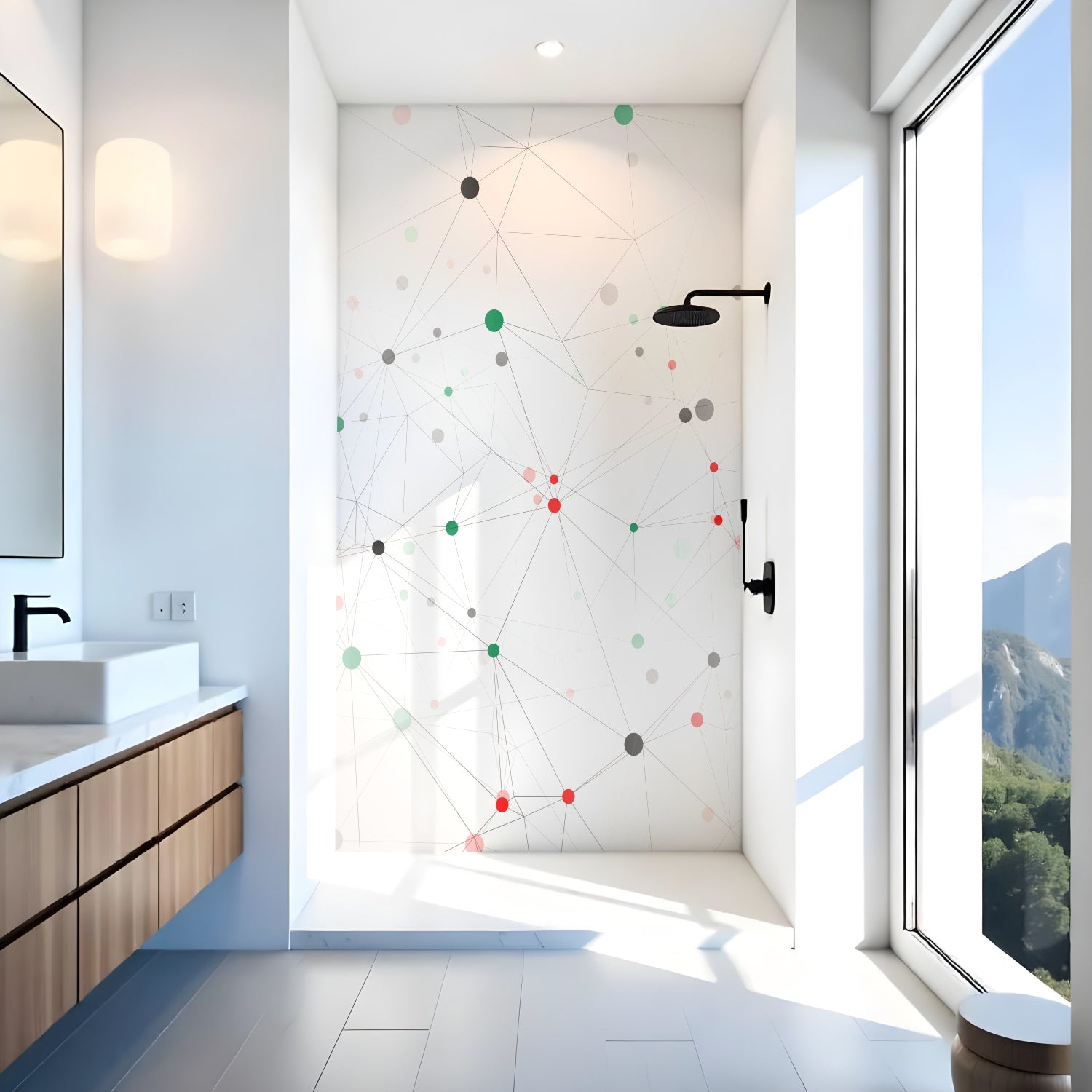 Duschrückwand nach maß