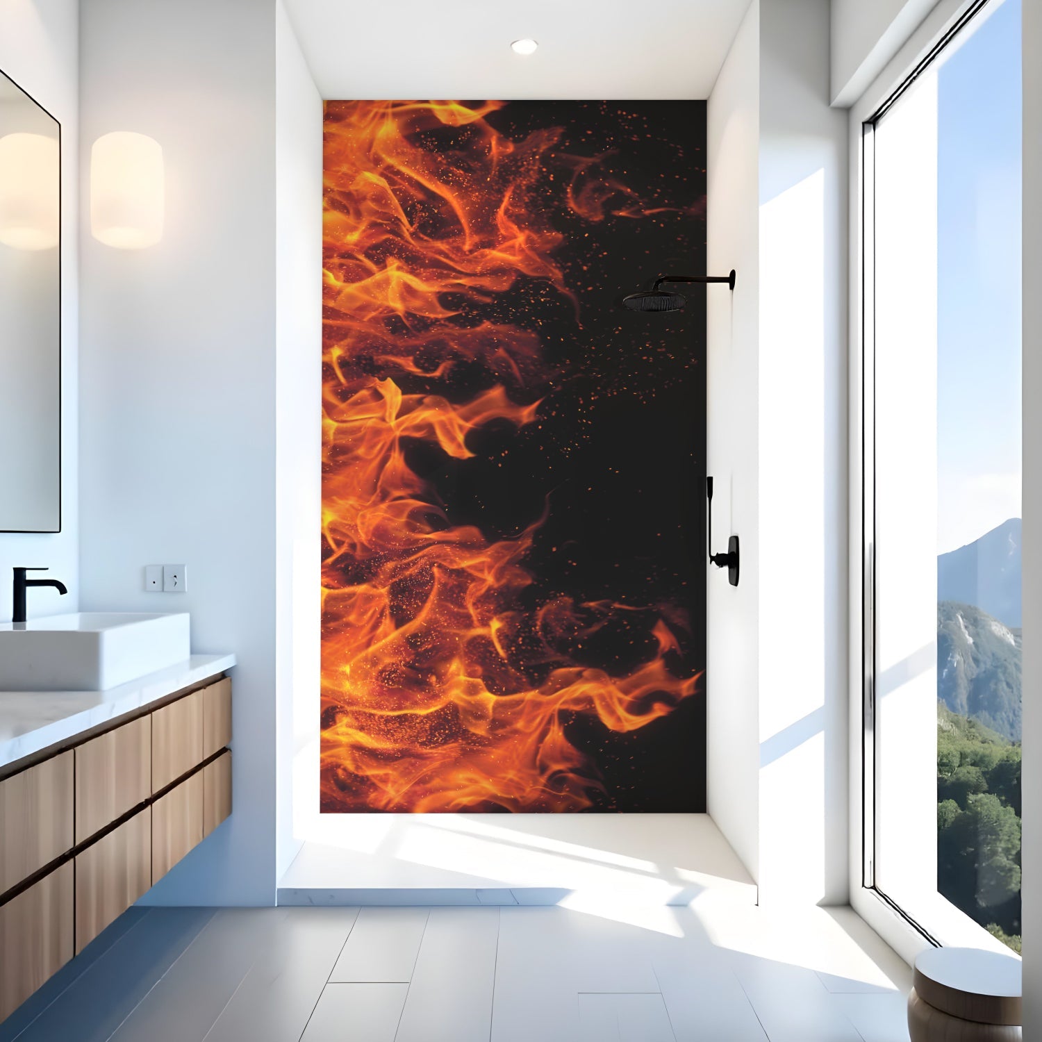 Duschrückwand nach maß