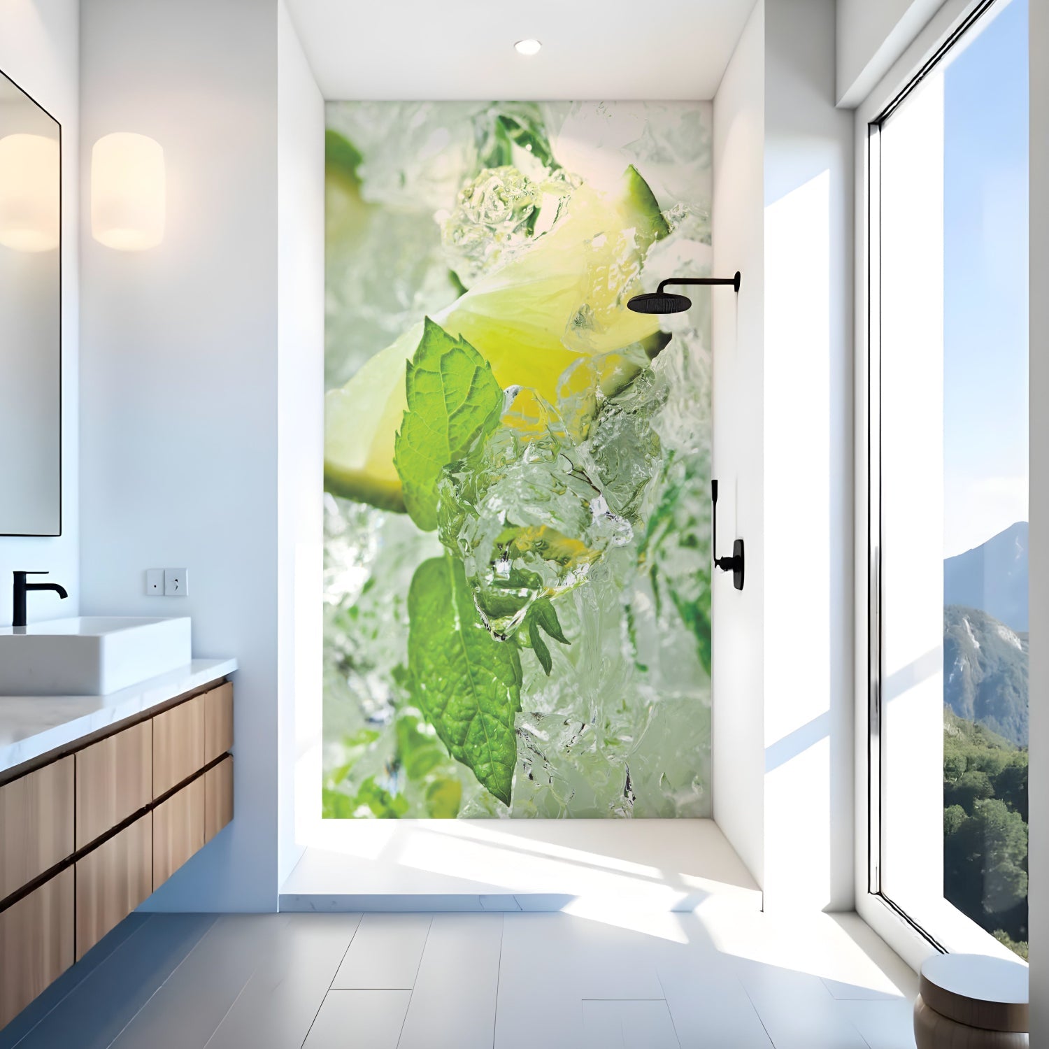 Duschrückwand nach maß