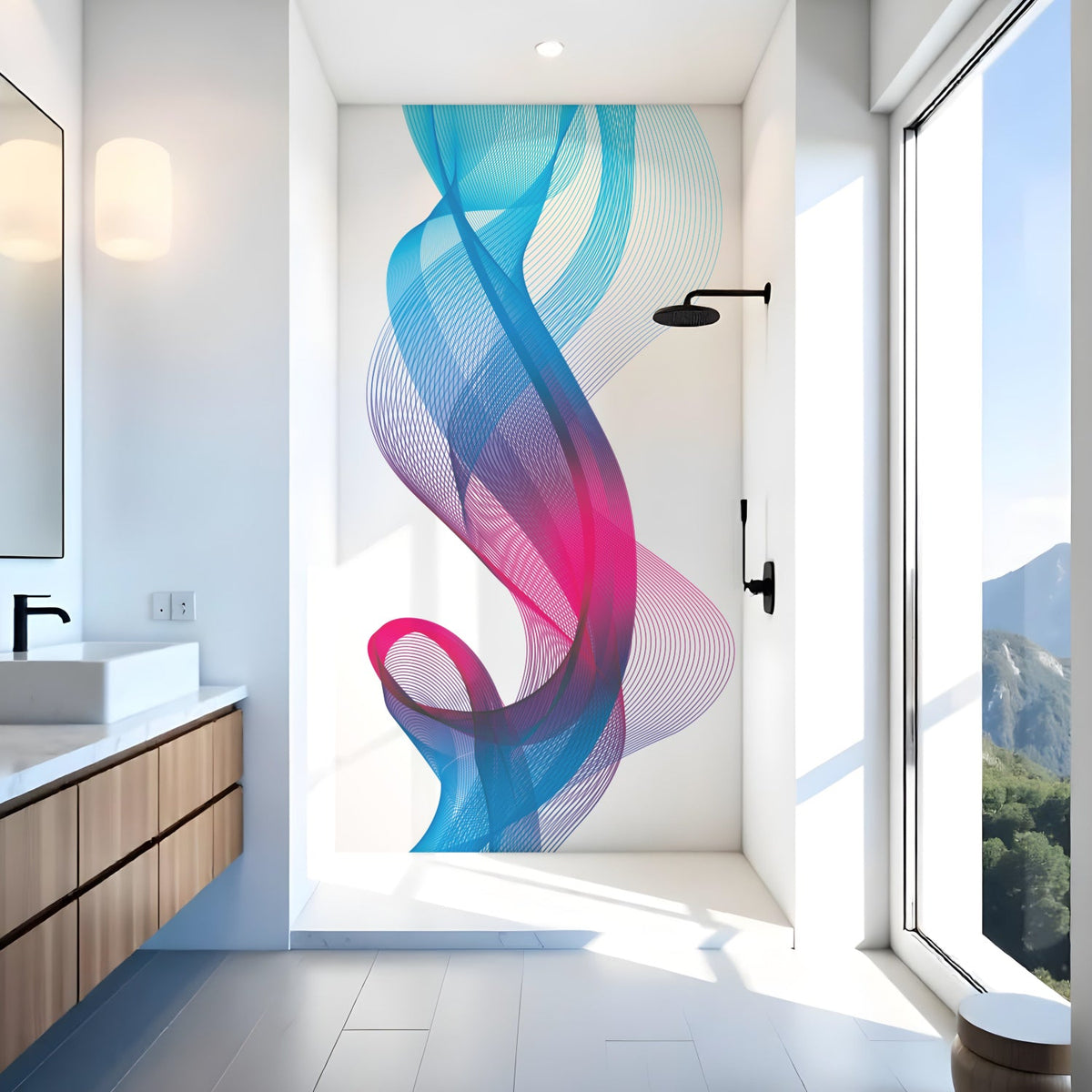 Duschrückwand nach maß