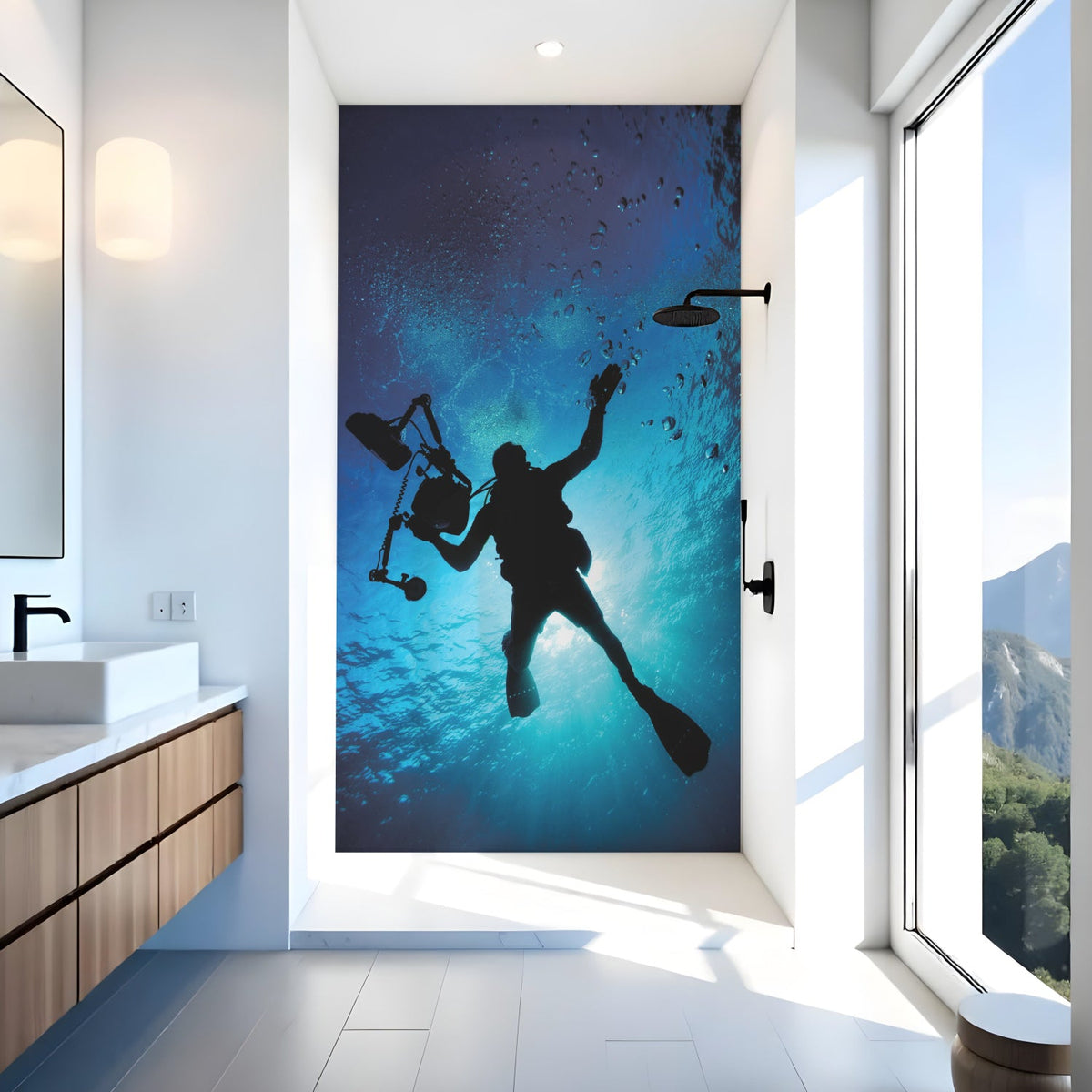 Duschrückwand nach maß