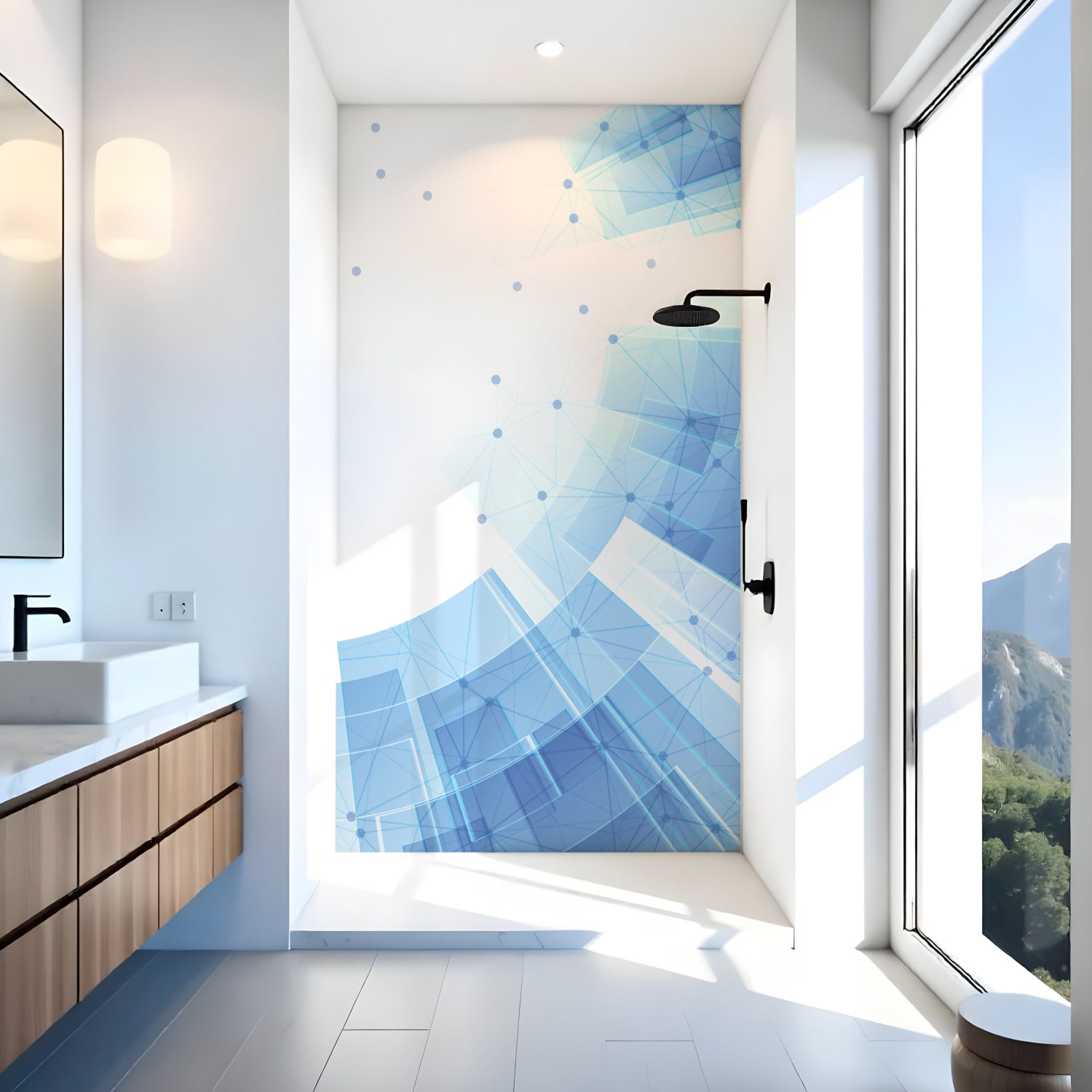 Duschrückwand nach maß