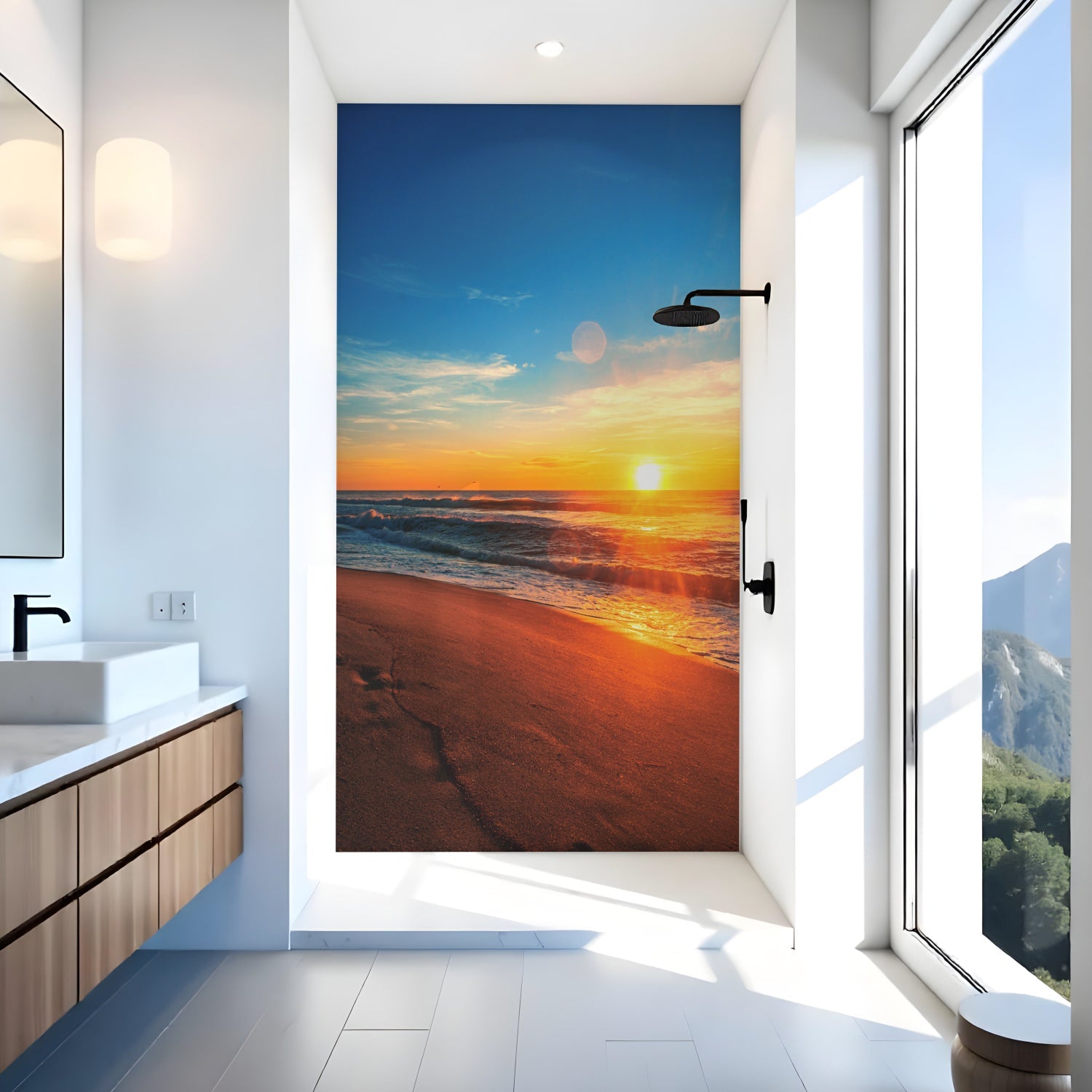 Duschrückwand nach maß