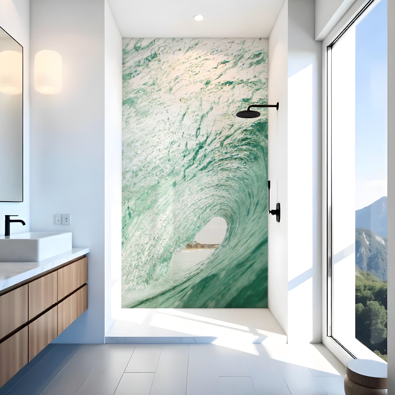 Duschrückwand nach maß