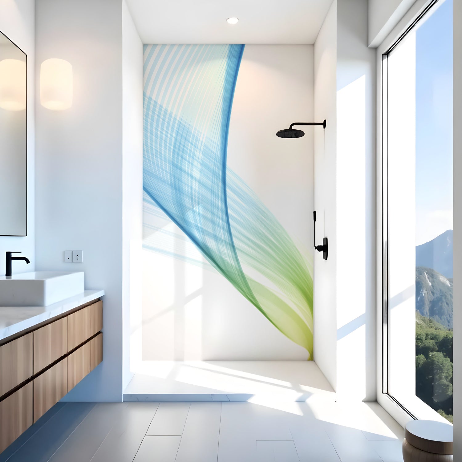 Duschrückwand nach maß