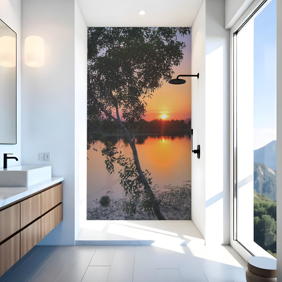 Duschrückwand nach maß