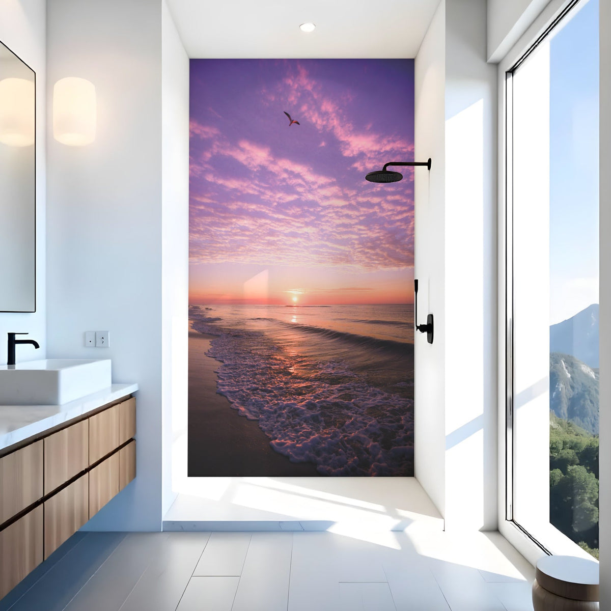 Duschrückwand nach maß