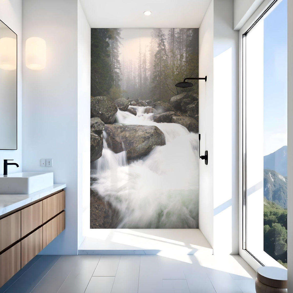 Duschrückwand nach maß