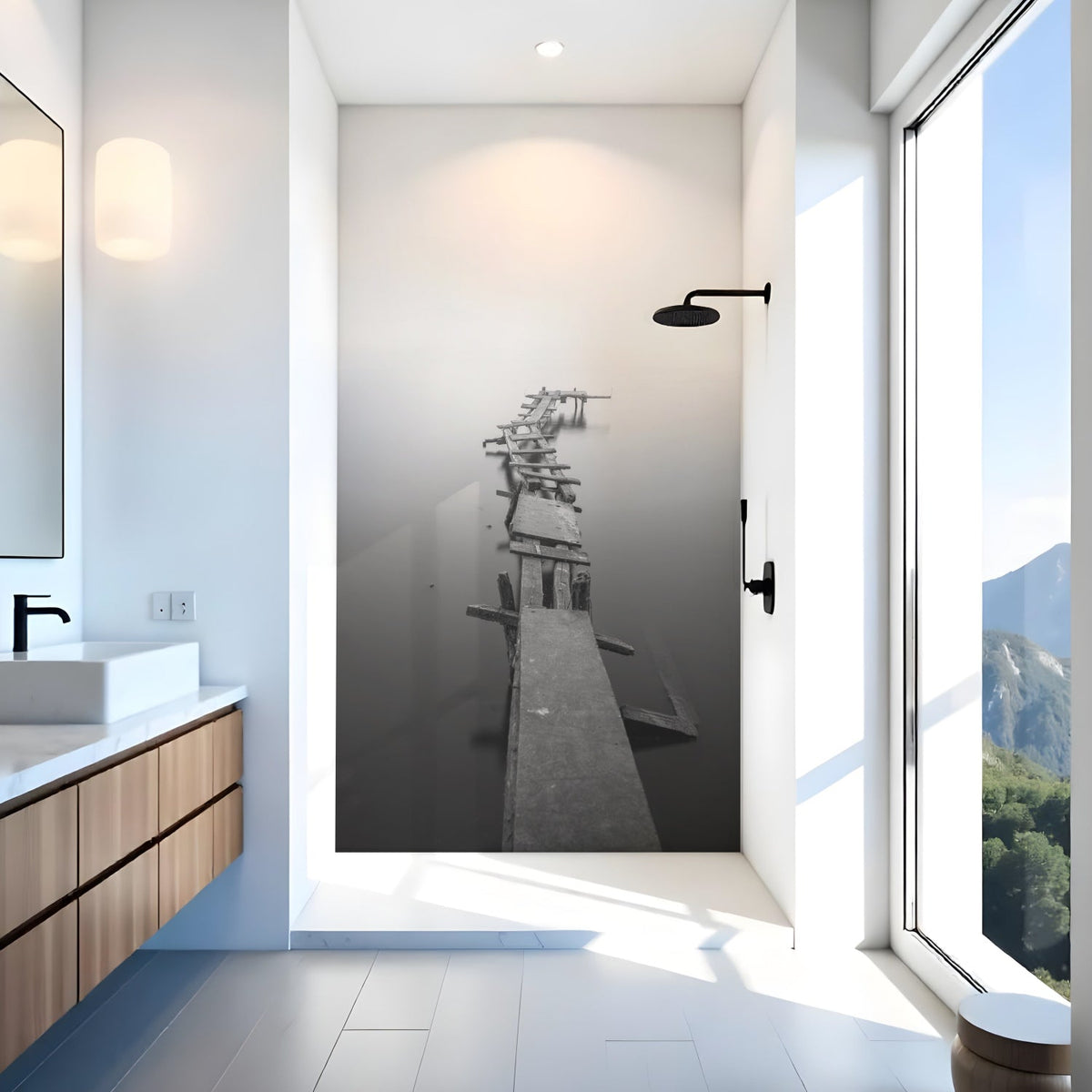 Duschrückwand nach maß