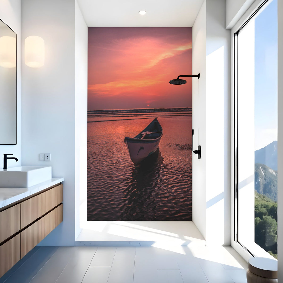 Duschrückwand nach maß