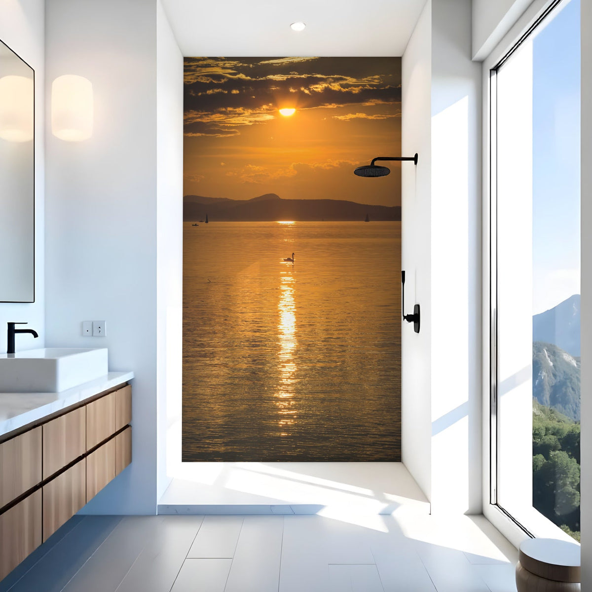 Duschrückwand nach maß