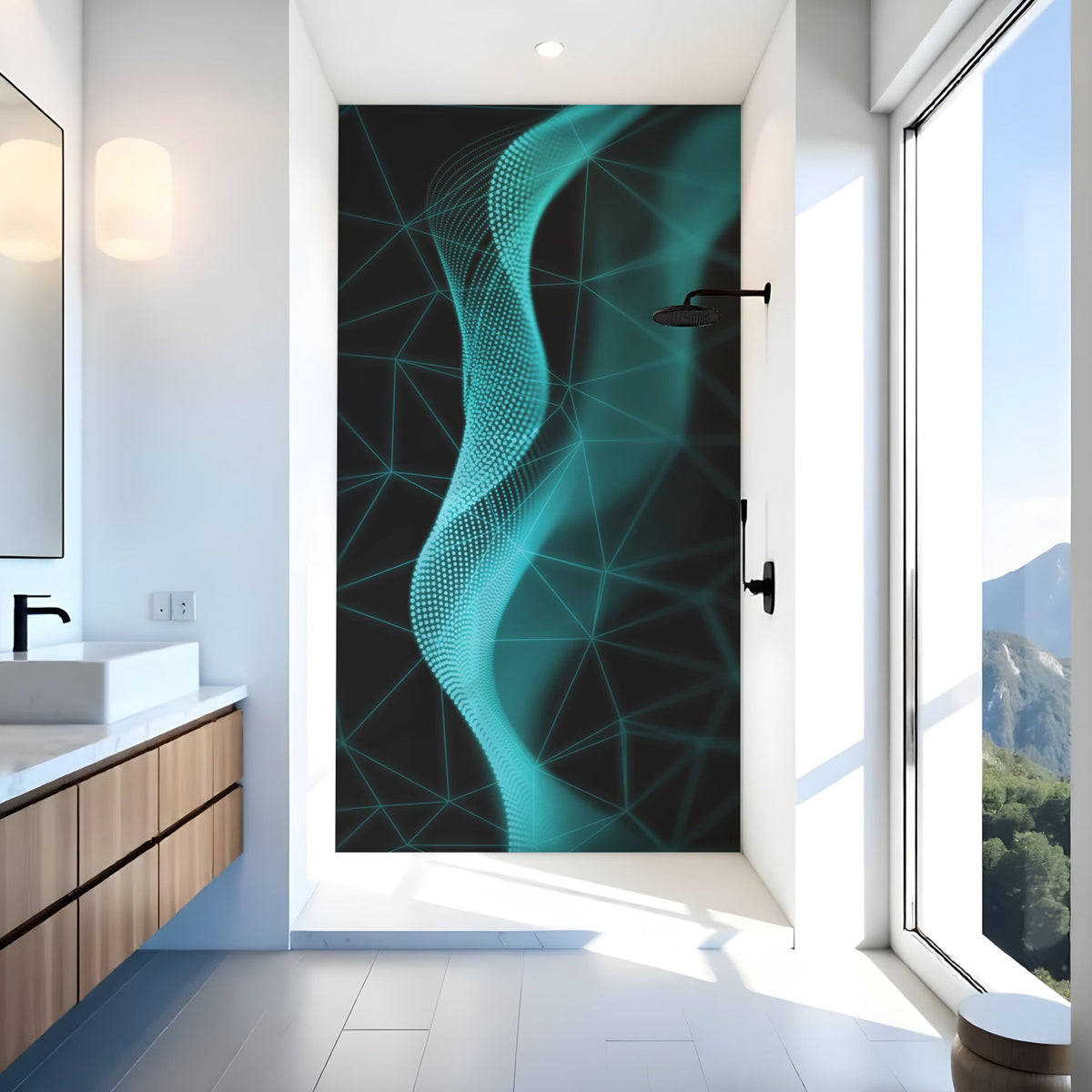 Duschrückwand nach maß