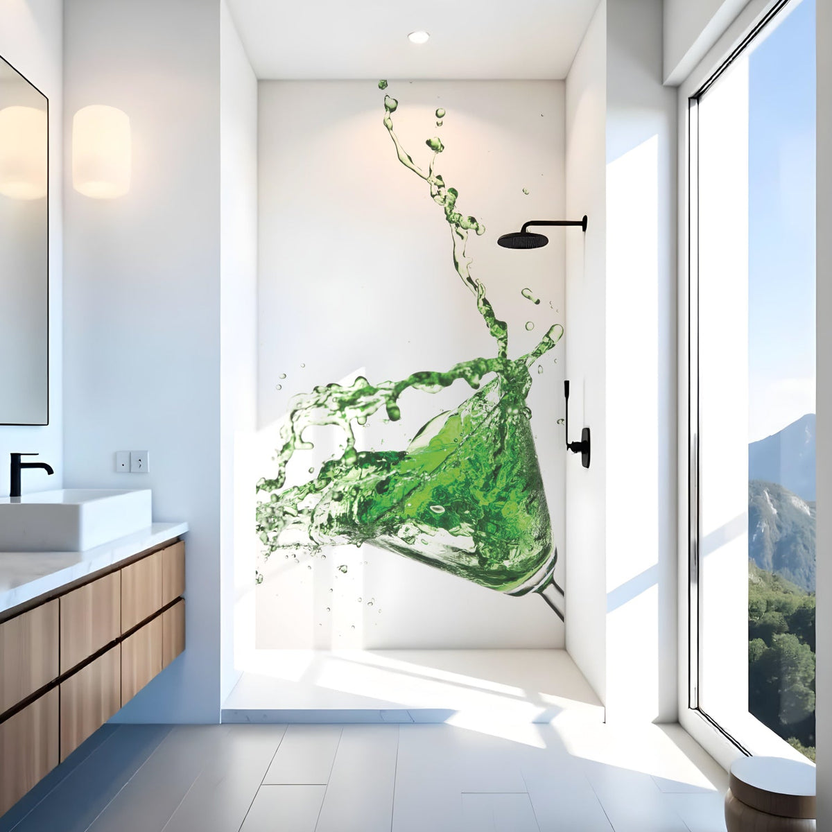 Duschrückwand nach maß