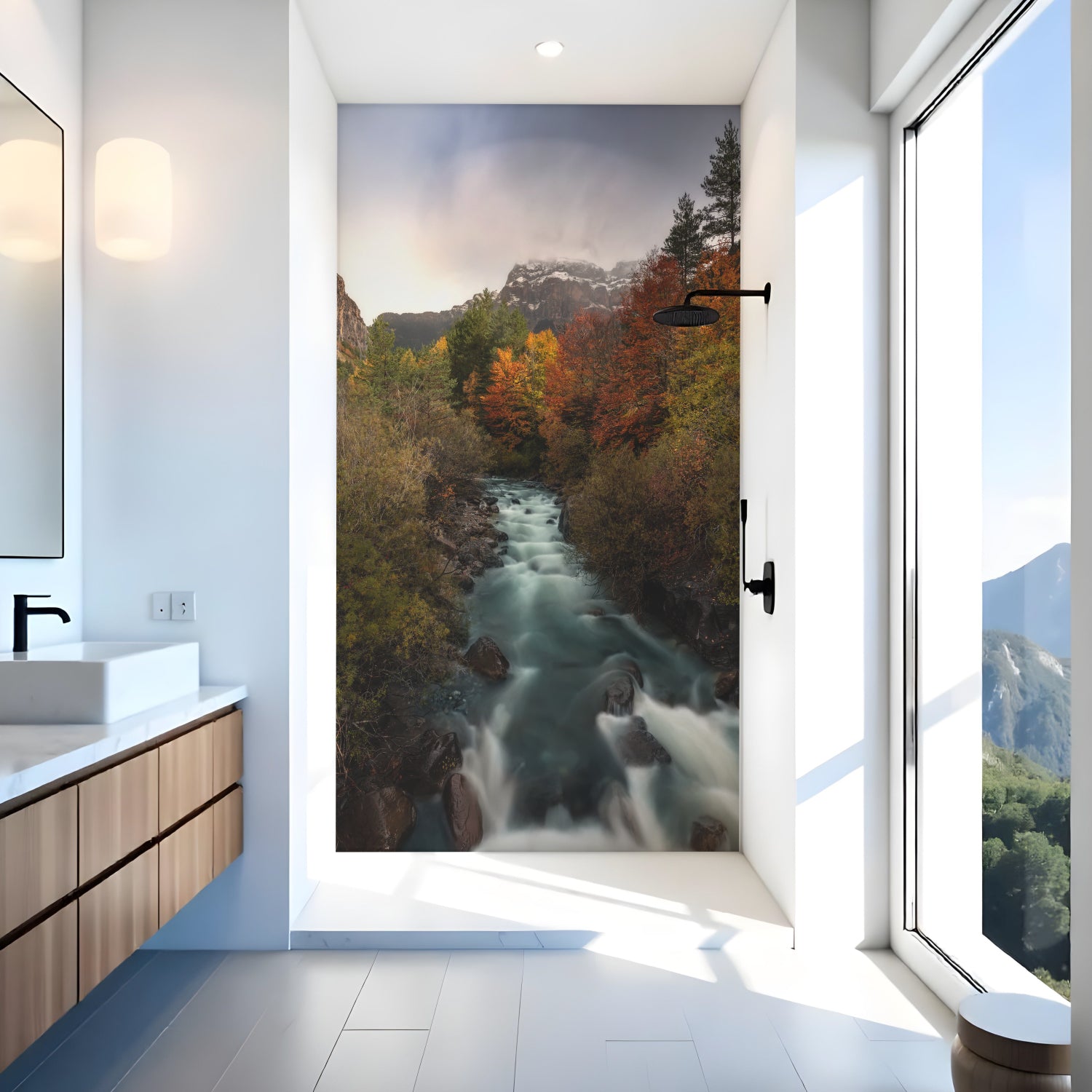 Duschrückwand nach maß