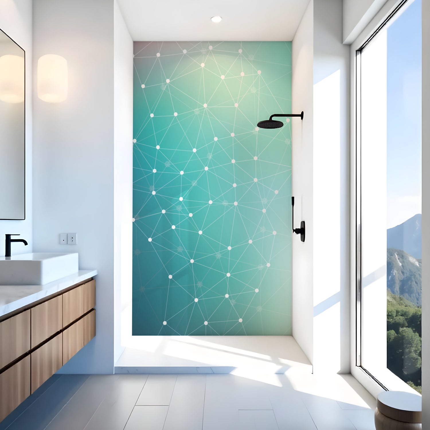 Duschrückwand nach maß