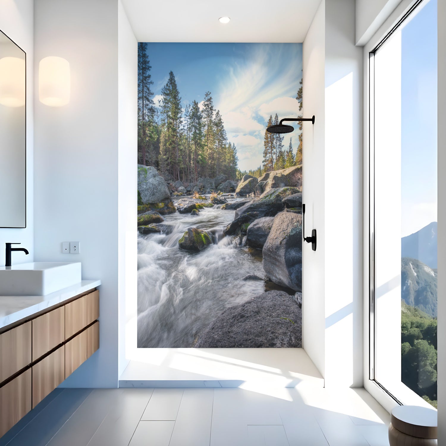 Duschrückwand nach maß