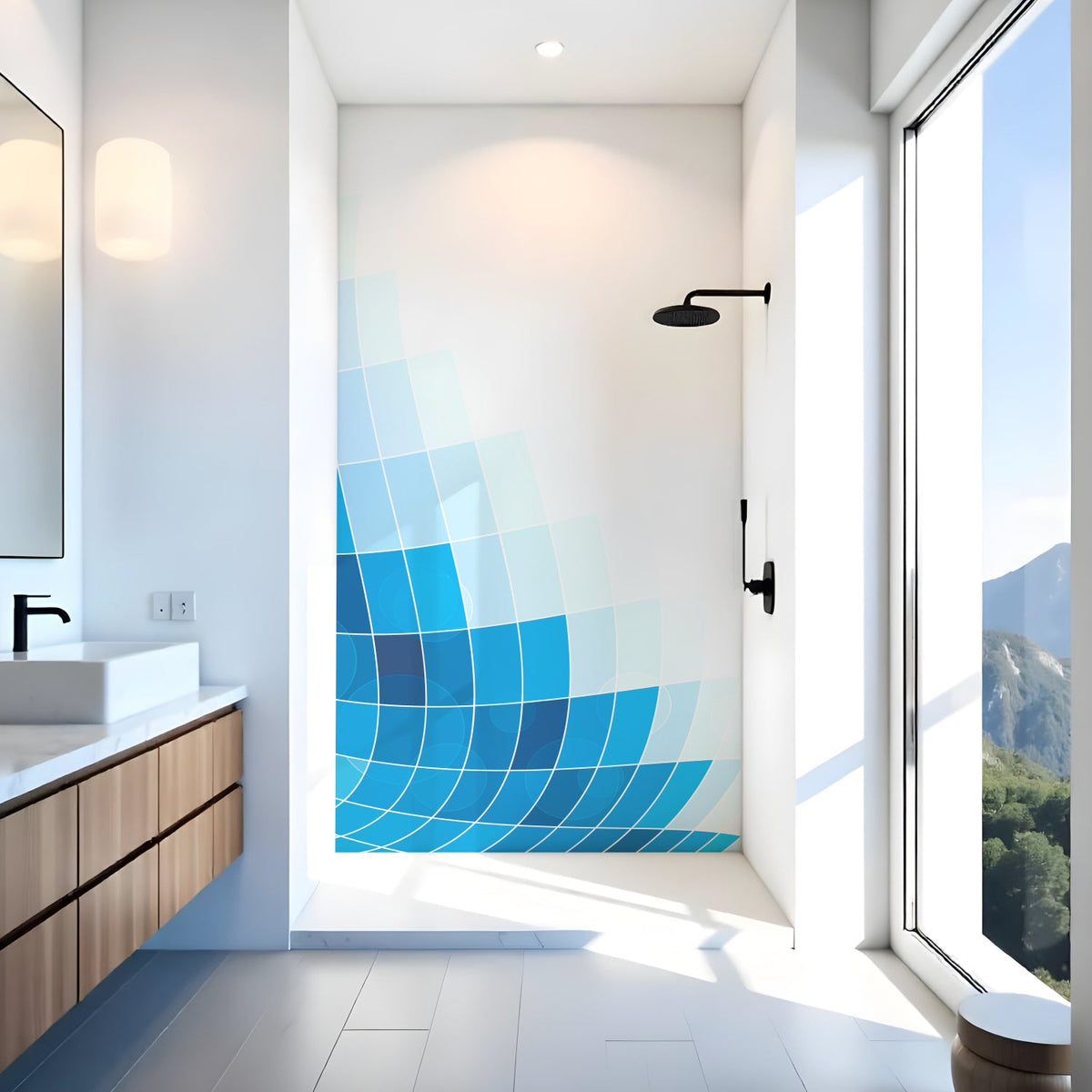 Duschrückwand nach maß