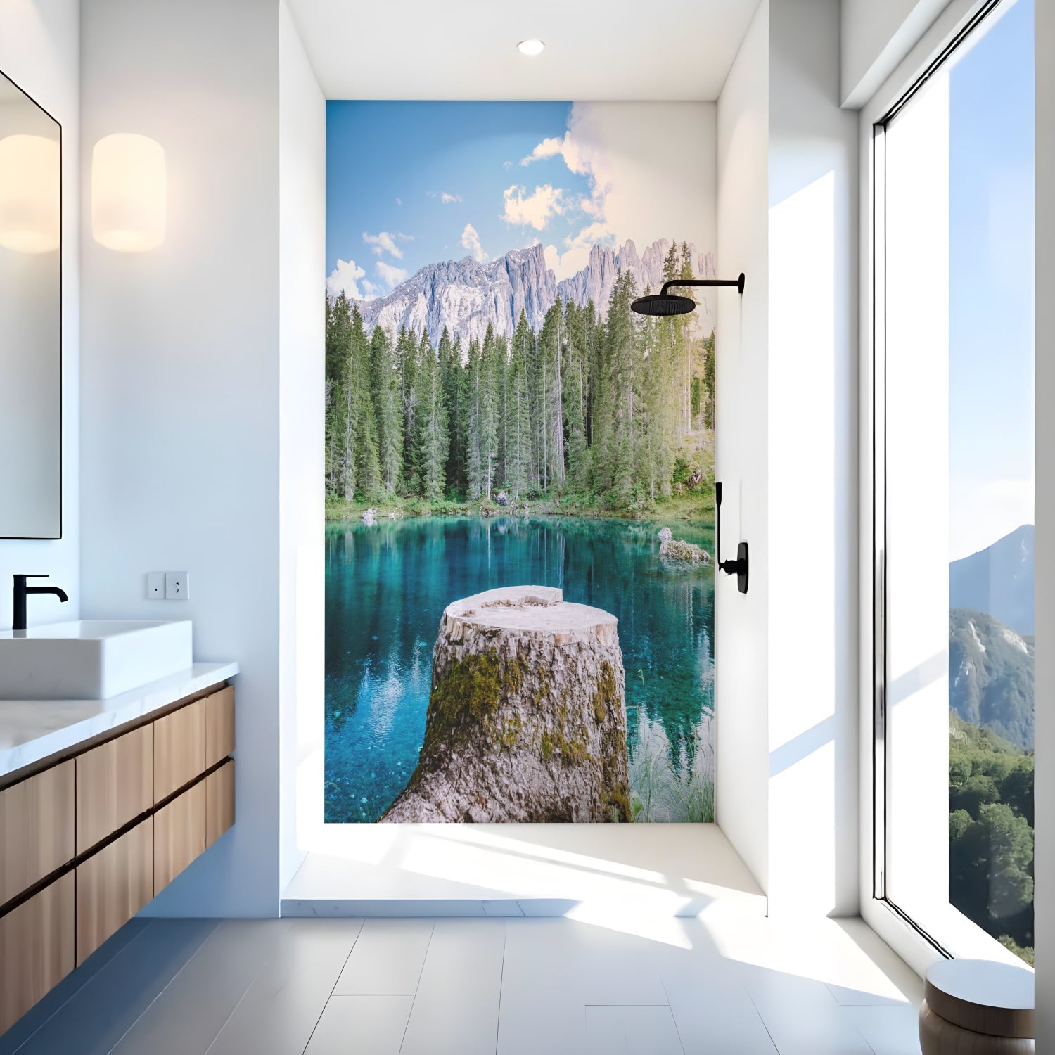 Duschrückwand nach maß