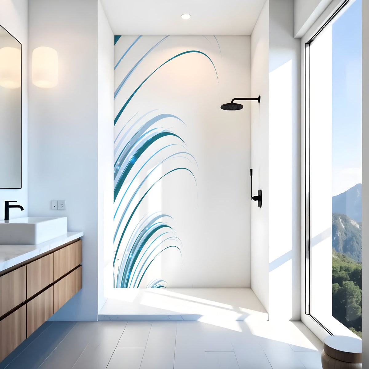 Duschrückwand nach maß