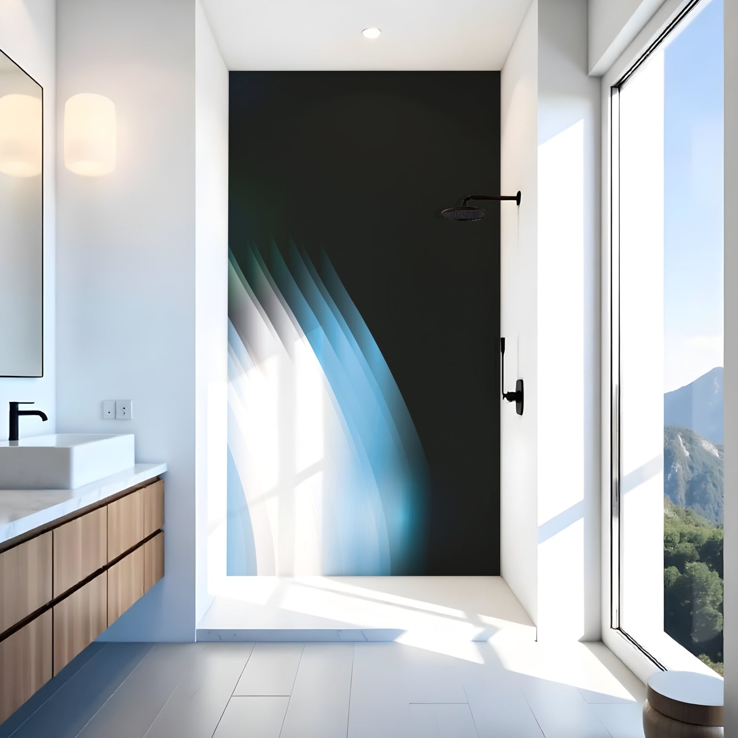 Duschrückwand nach maß