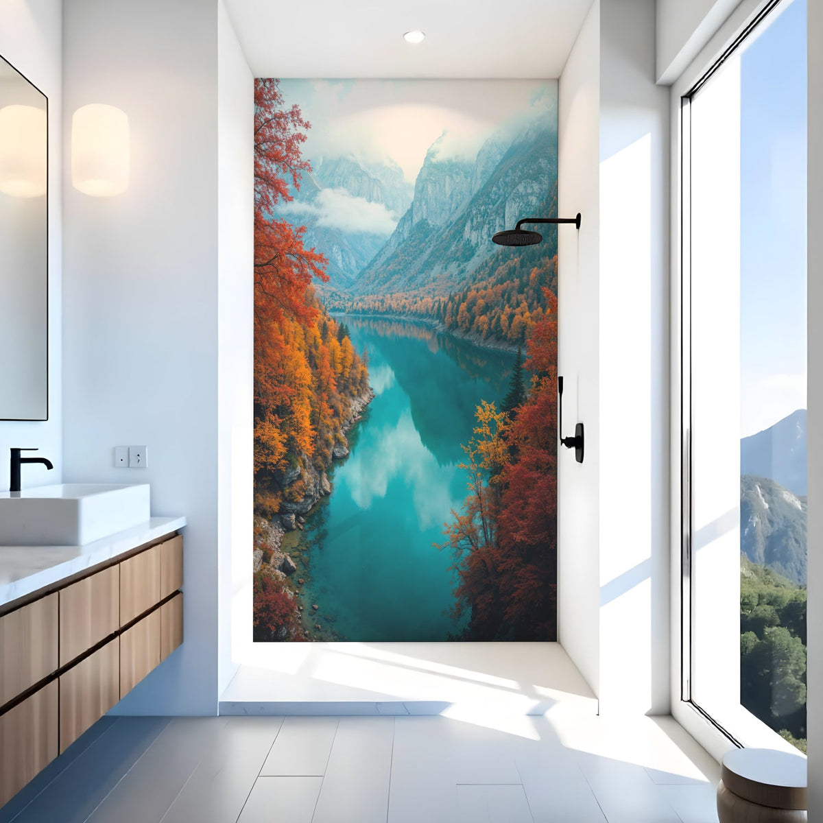 Duschrückwand nach maß