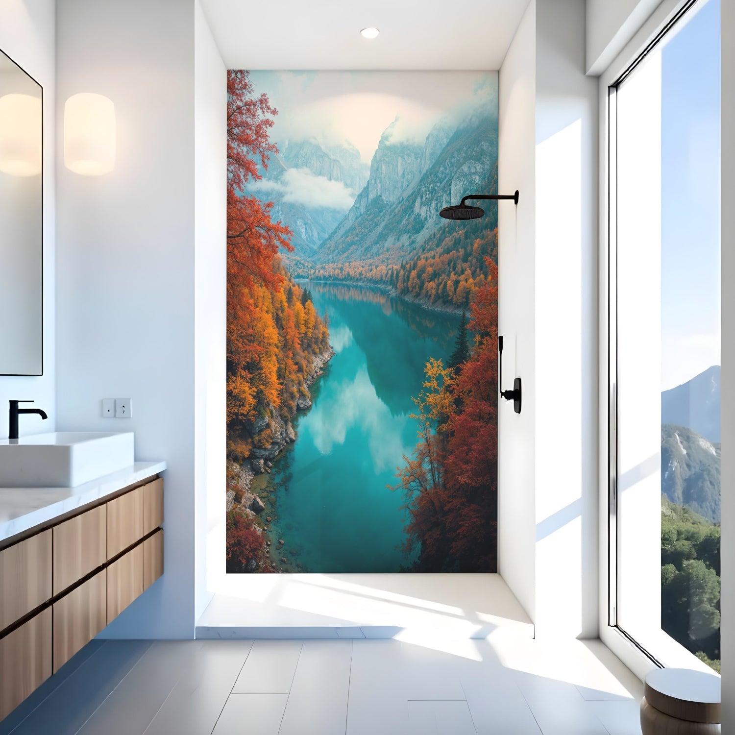 Duschrückwand nach maß