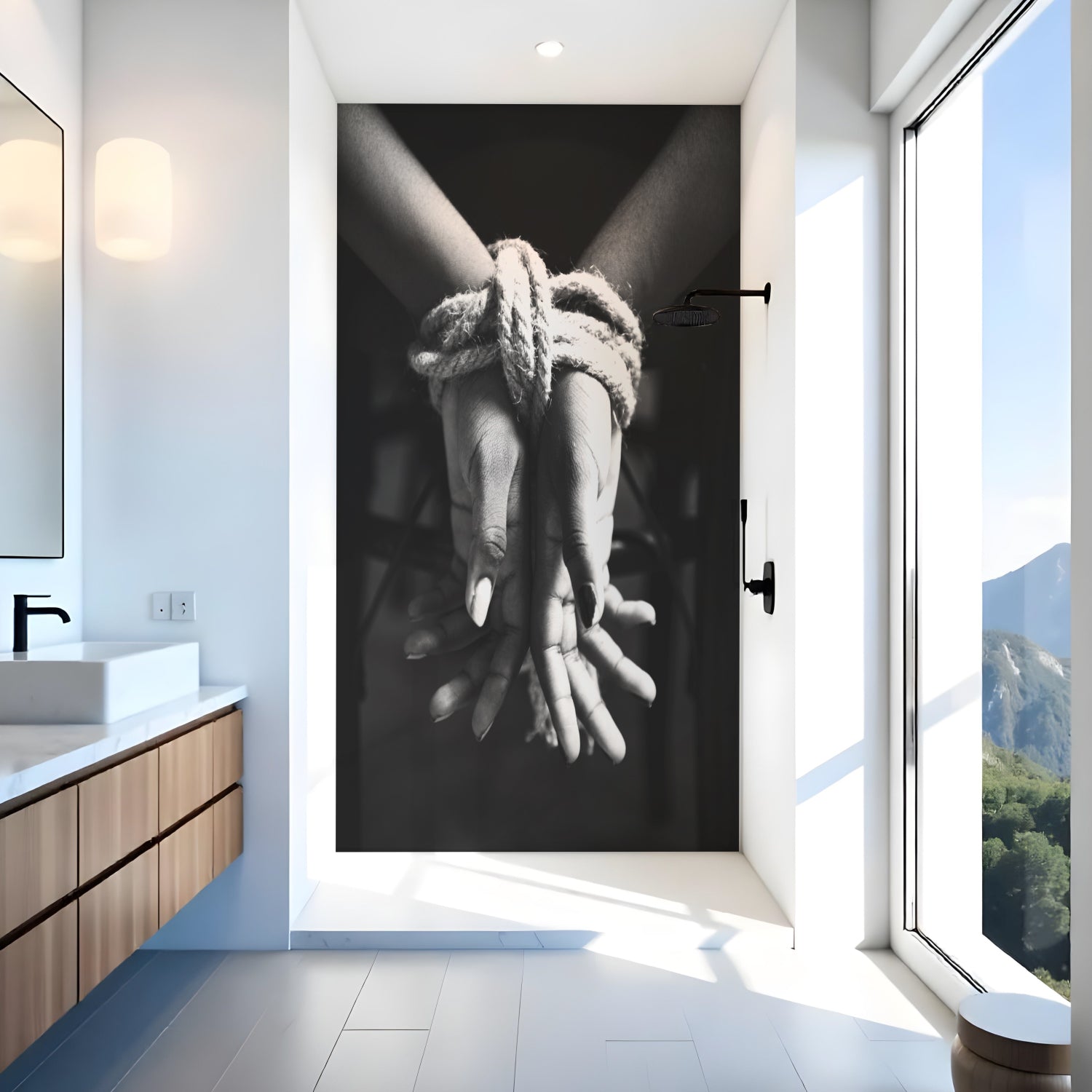 Duschrückwand nach maß