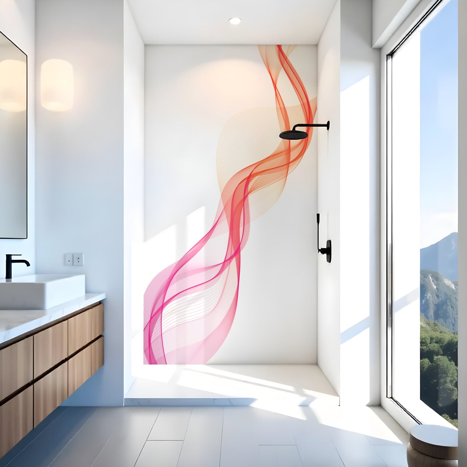 Duschrückwand nach maß