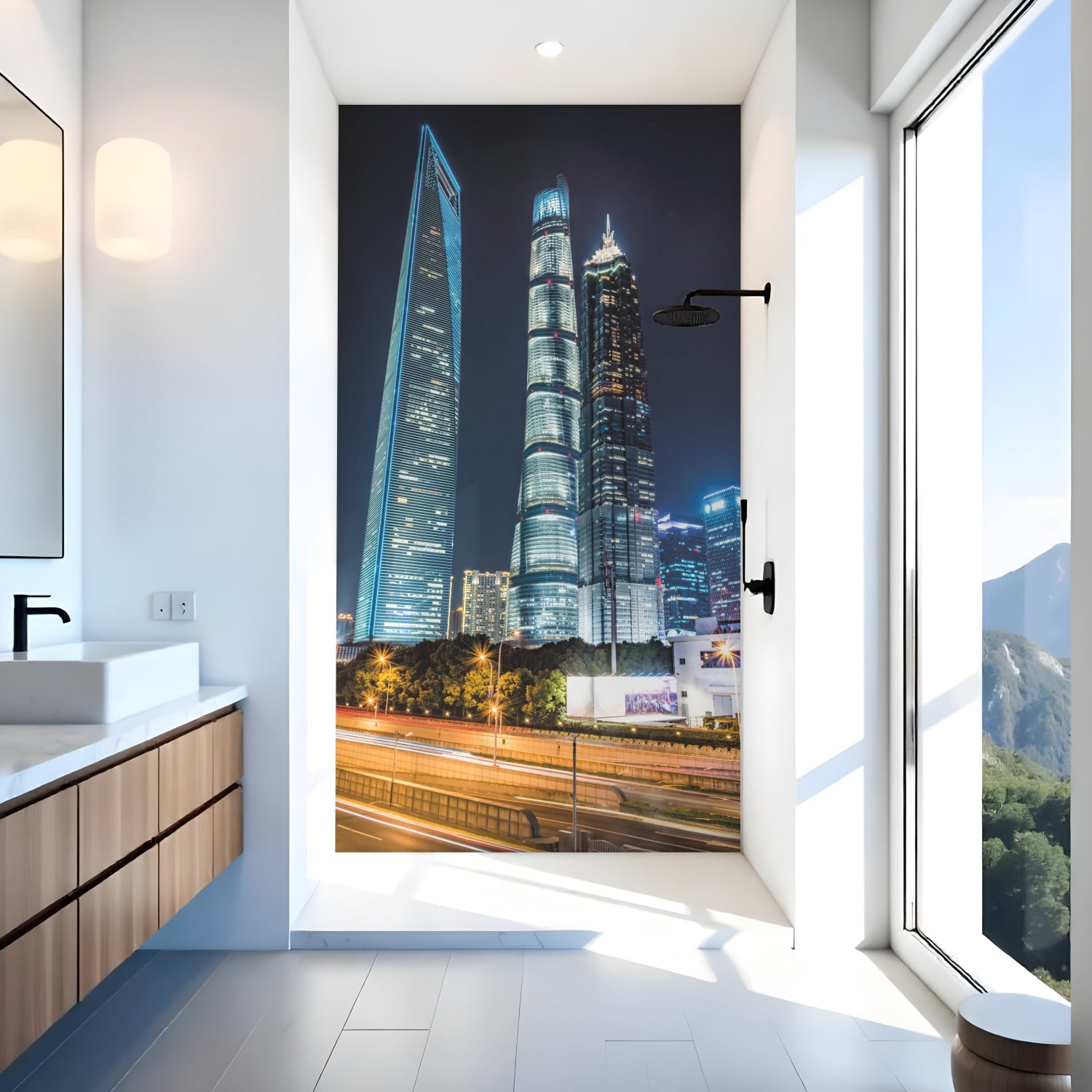 Duschrückwand nach maß