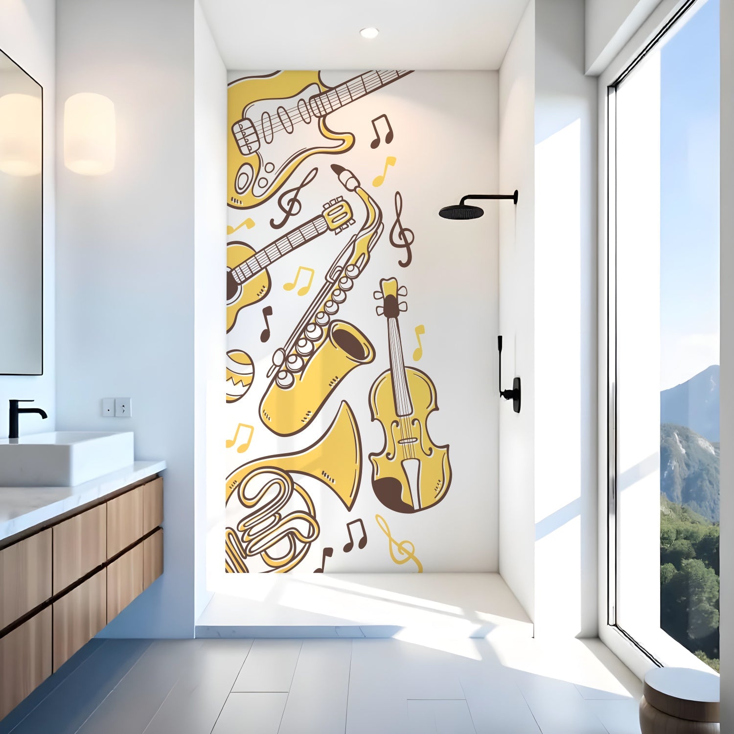 Duschrückwand nach maß