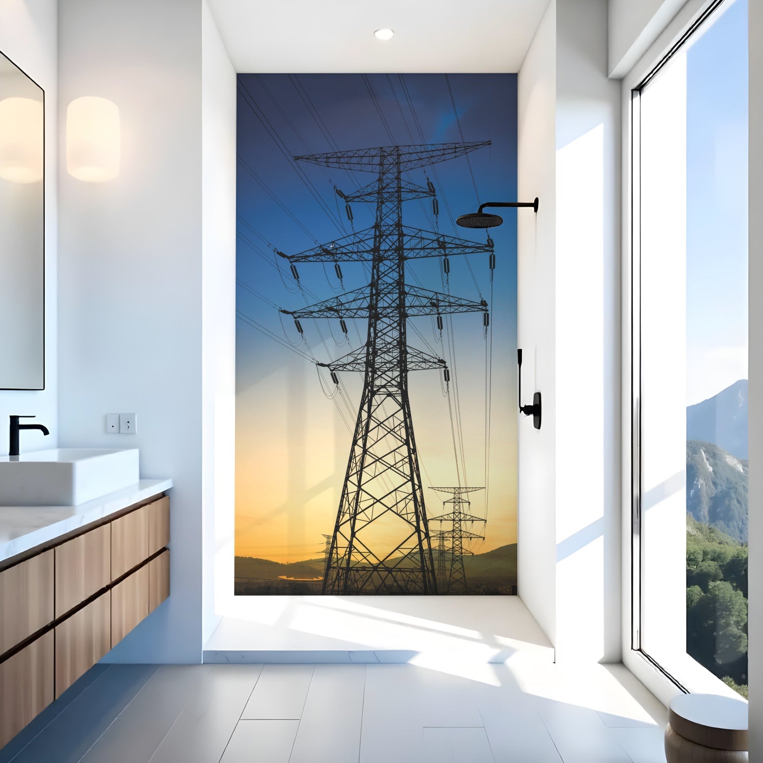 Duschrückwand nach maß