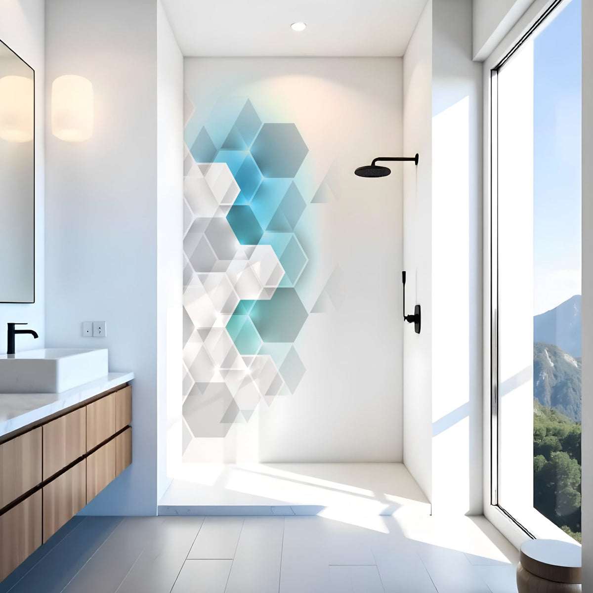 Duschrückwand nach maß