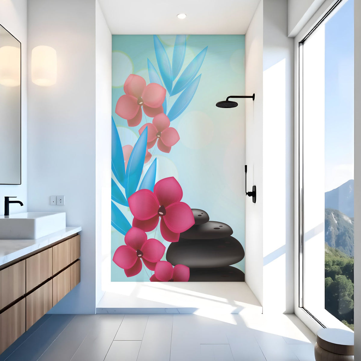 Duschrückwand nach maß