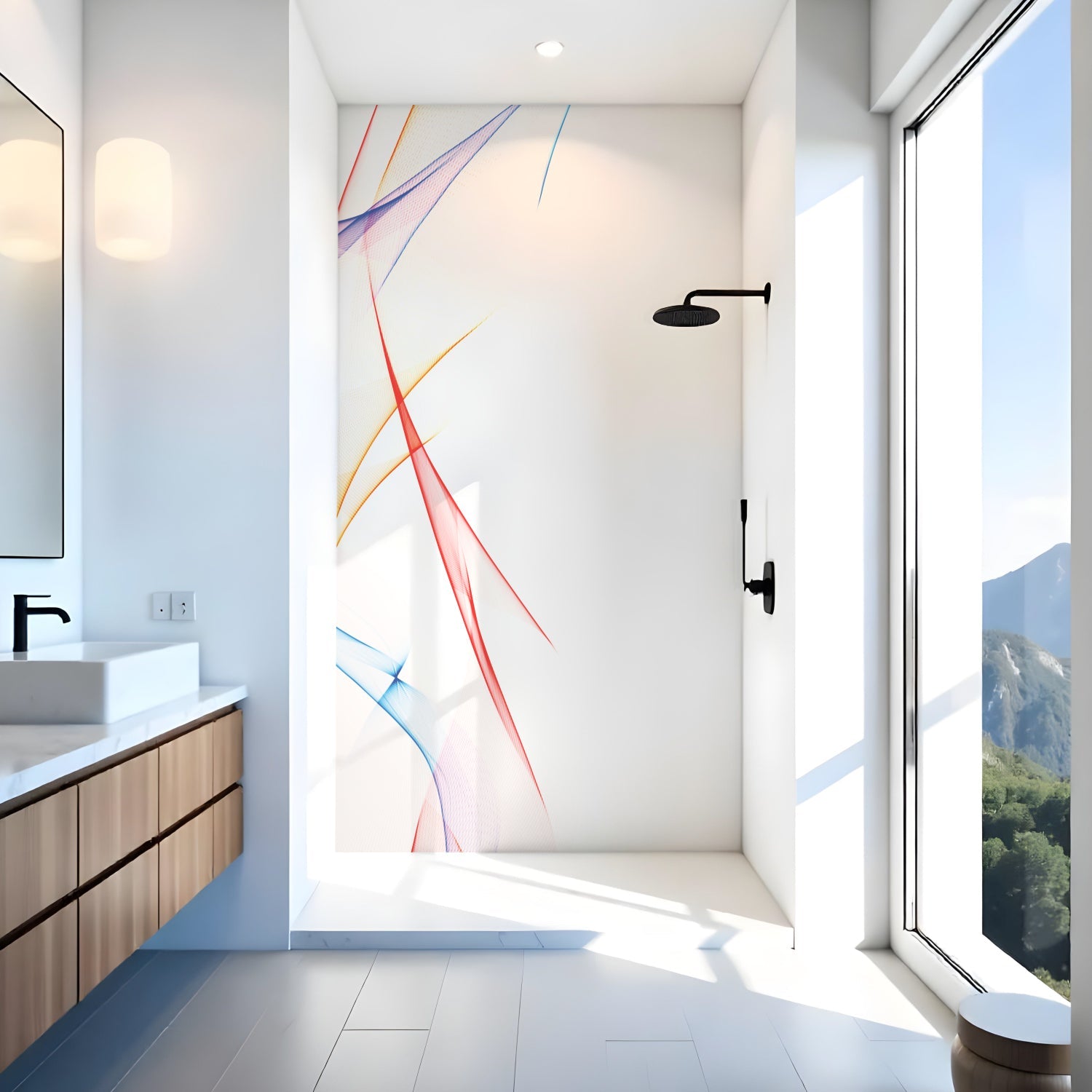 Duschrückwand nach maß