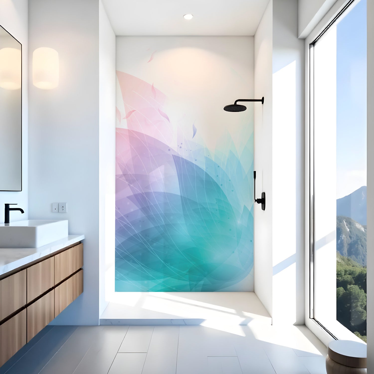 Duschrückwand nach maß