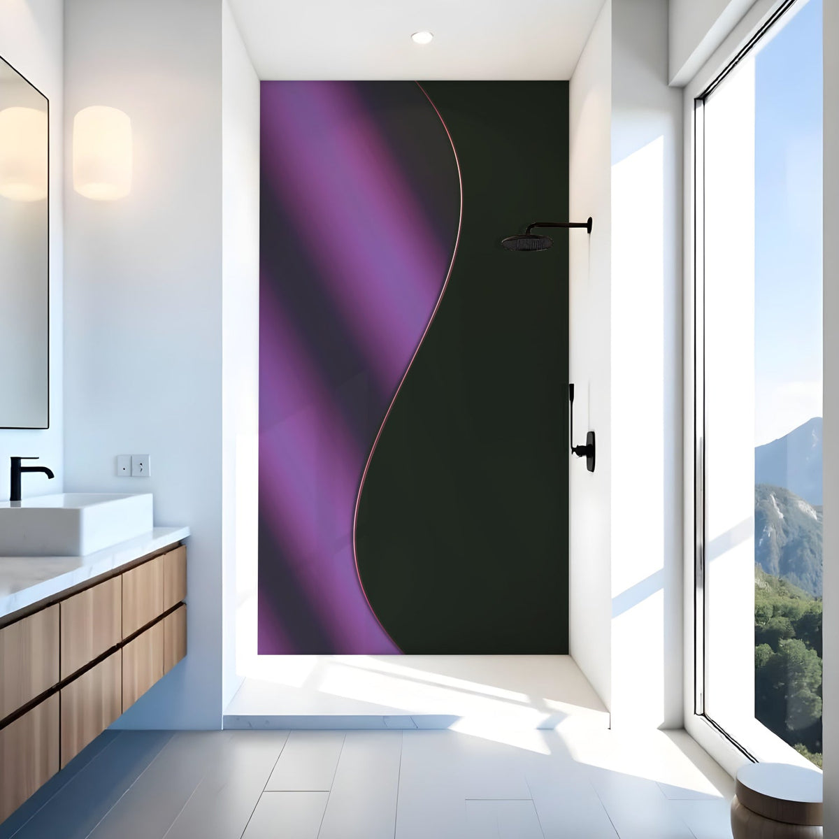 Duschrückwand nach maß