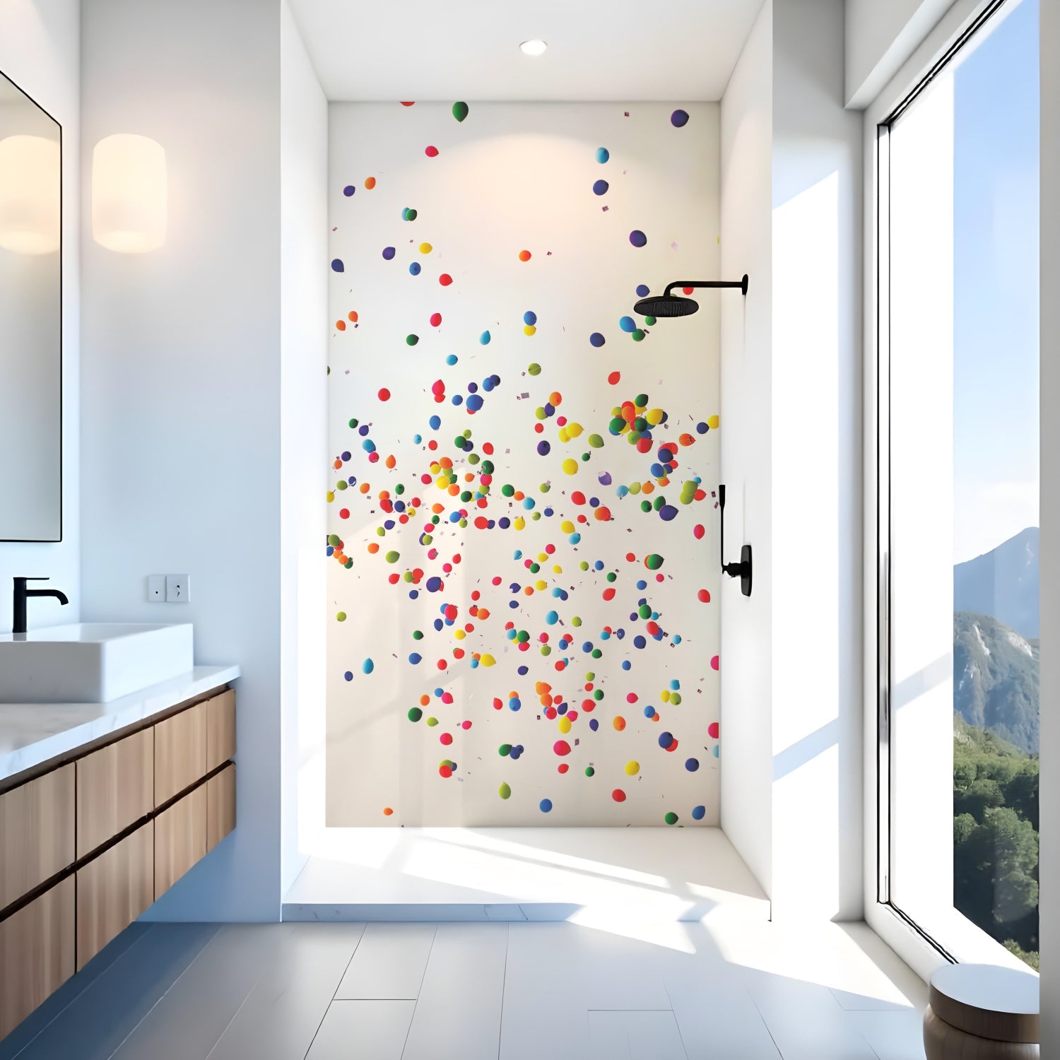 Duschrückwand nach maß